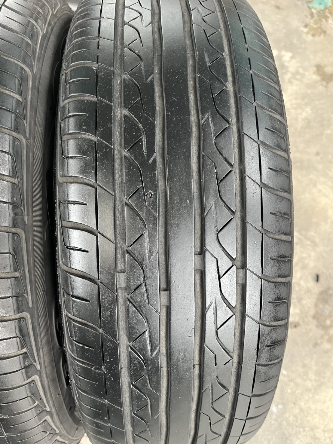 ✨ล้อกระทะ 4รู100✨Nissan ขอบ 14 พร้อมยาง 185-65-14 ปี 20