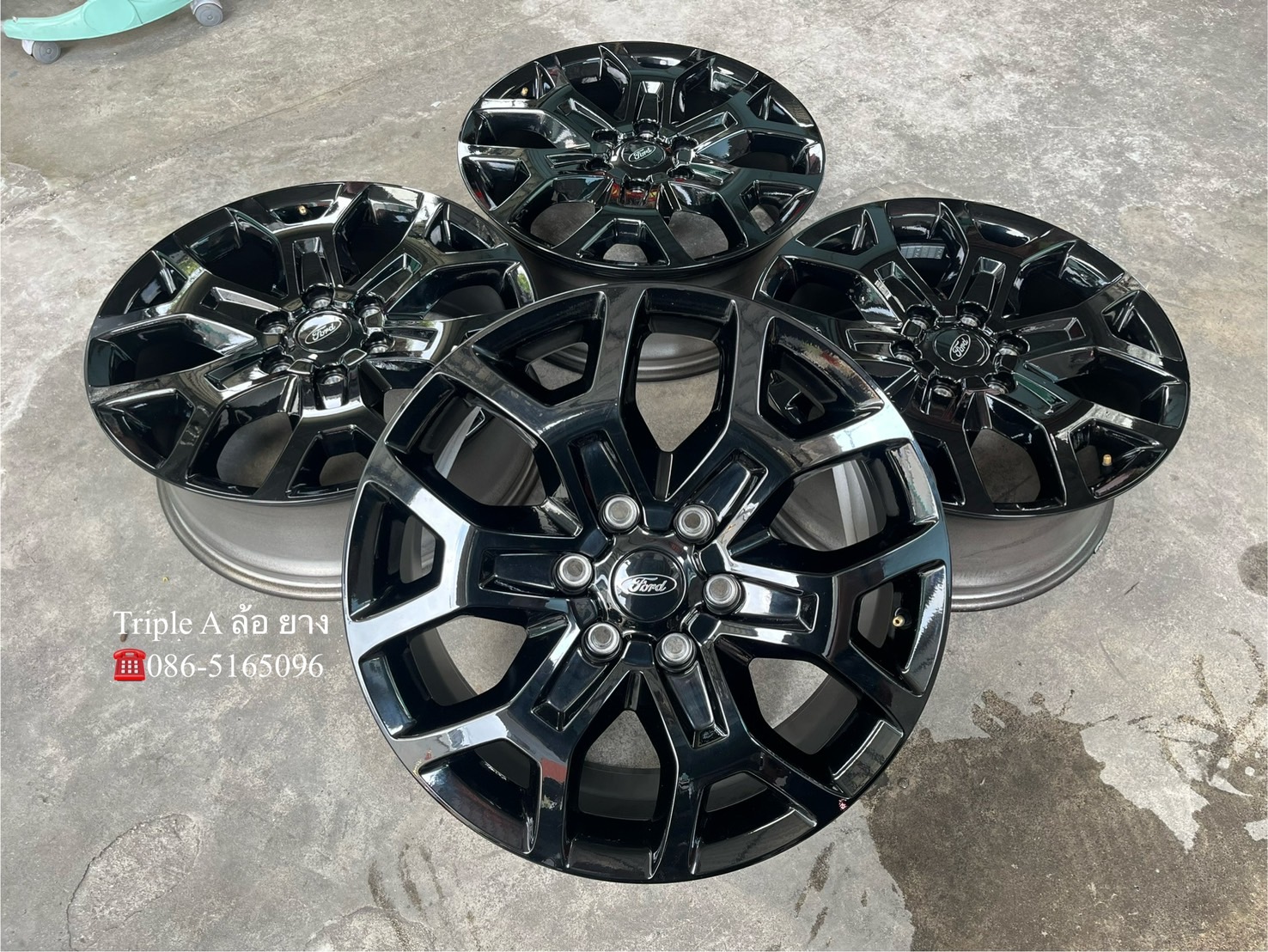 ✨ล้อแม็กป้ายแดง✨Ford Everest Next-Gen Sport ขอบ 20 สีดำแท้💯สวยกริ๊บ💖