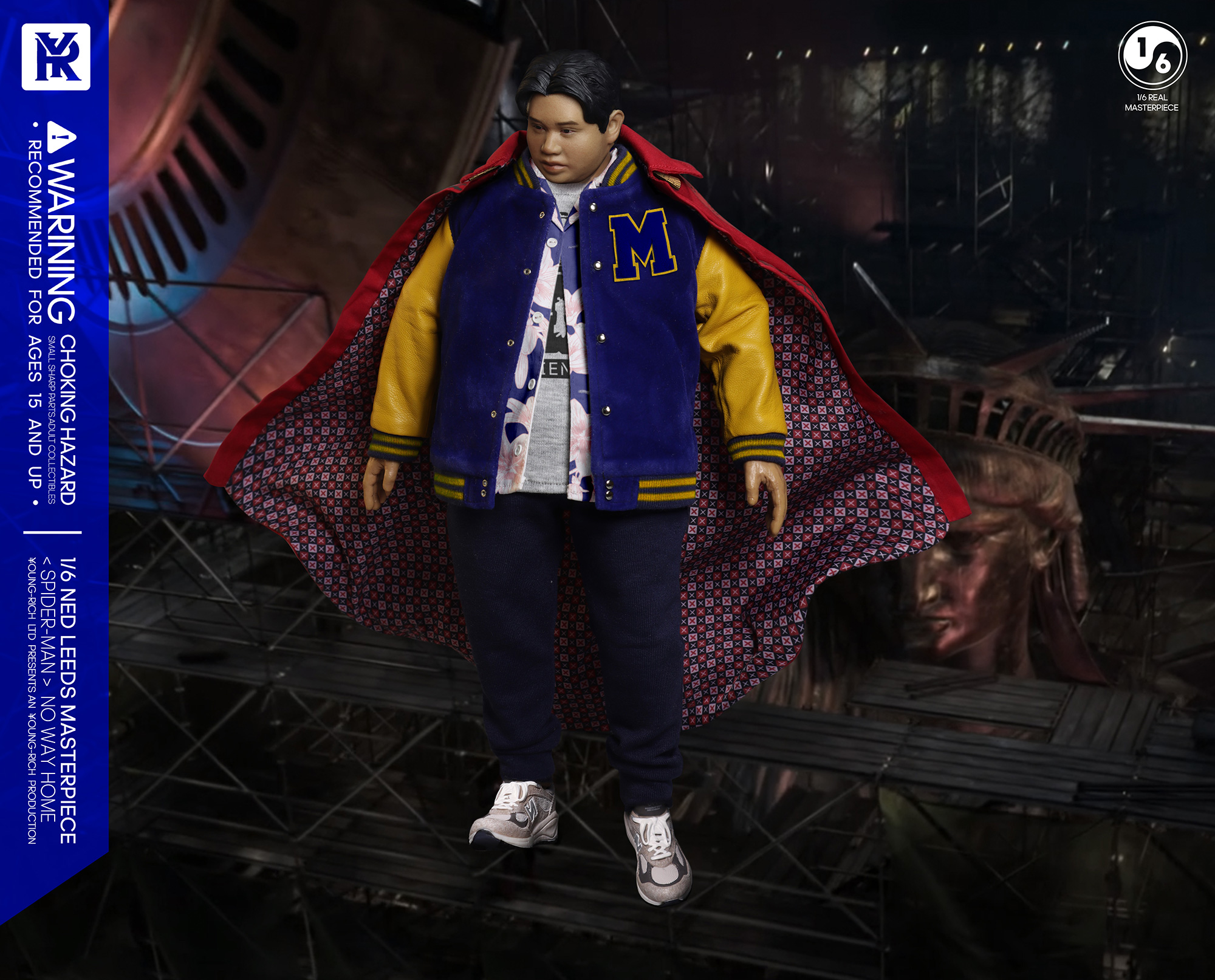 YoungRich Toys YR029F 1/6 Spider-Man: No Way Home - Fat High School Student Ned 2.0