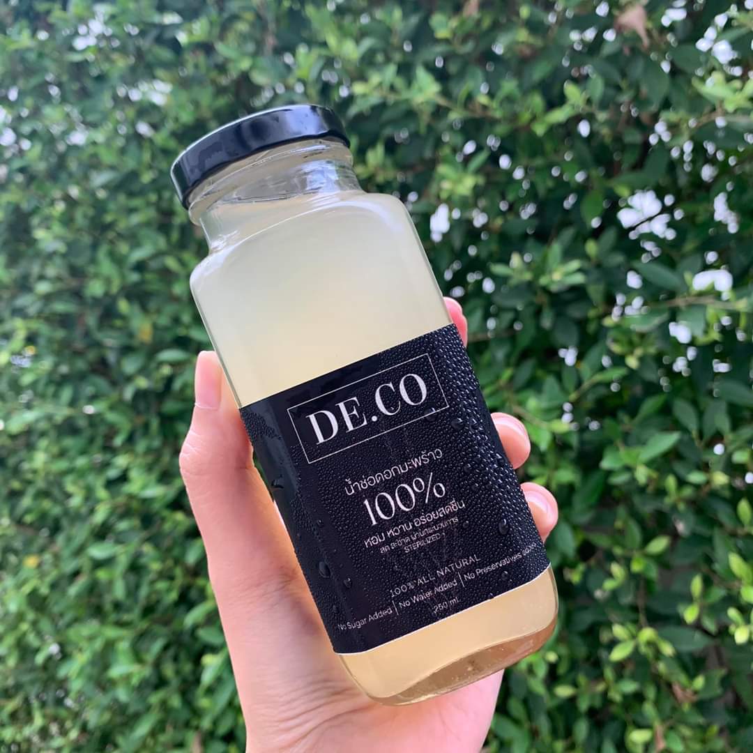 (1ขวด) น้ำช่อดอกมะพร้าว 100% หอมหวาน อร่อยสดชื่น DE.CO de . co น้ำดอกมะพร้าว น้ำมะพร้าว สำเนา