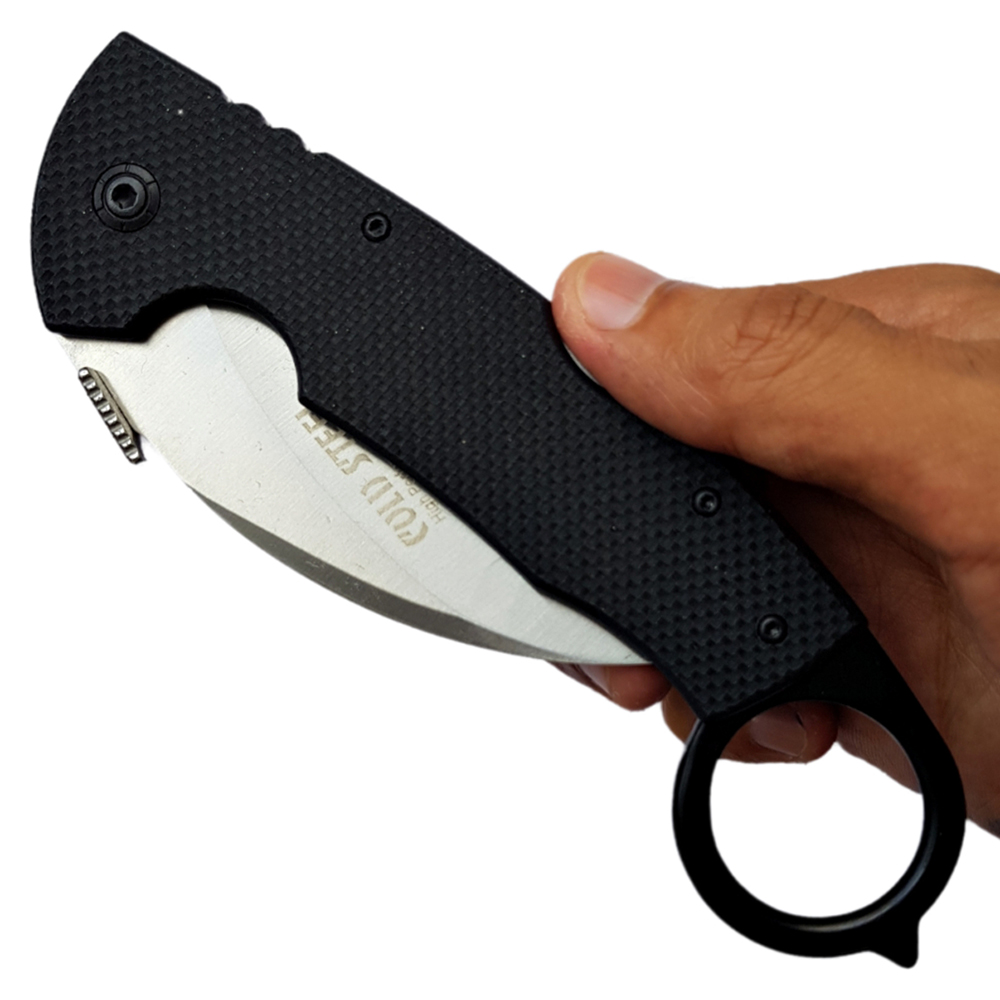 มีดคารัมบิต มีดพับ Cold Steel Tiger Claw Karambit Knives ขนาด 9.1 นิ้ว (23.2 ซม.)