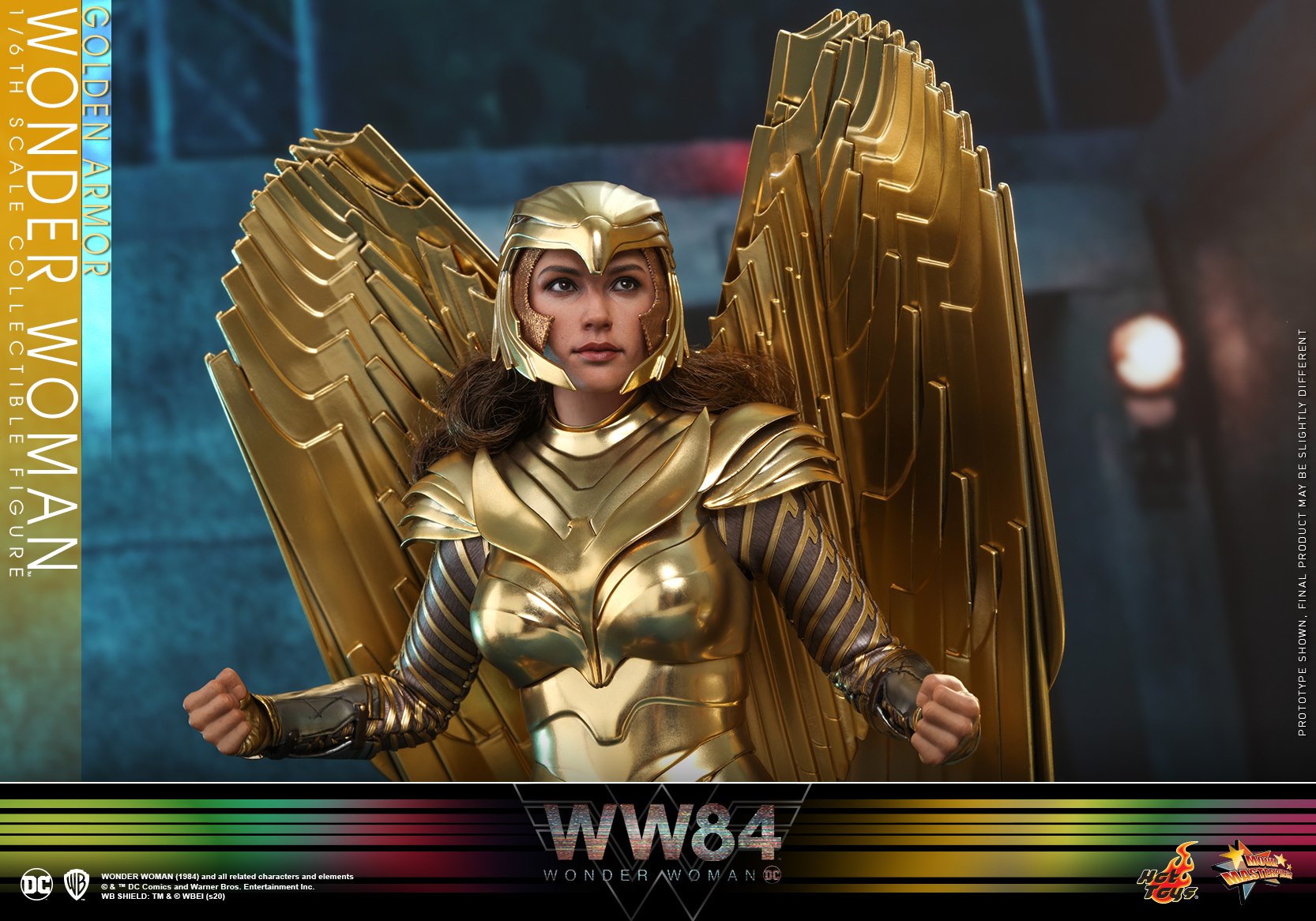 Hot Toys MMS577 1/6 Wonder Woman 1984 - Golden Armor Wonder Woman