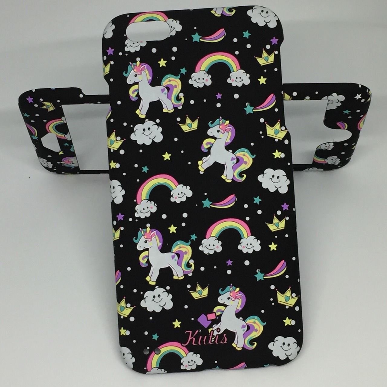 เคสคูทิส (Kutis) ไอโฟน6พลัส,6Sพลัส(ลายม้าโพนี่สีดำ)