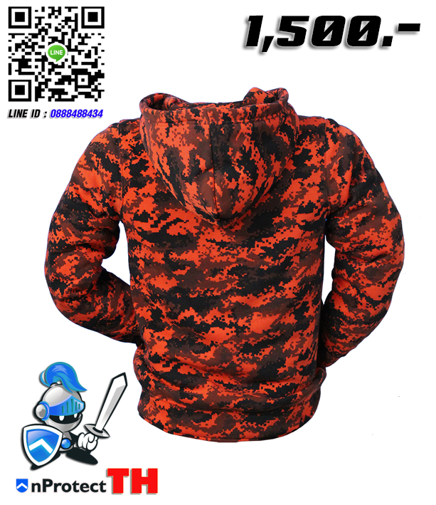 เสื้อฮู้ดการ์ดบิ๊กไบค์ HOOD35