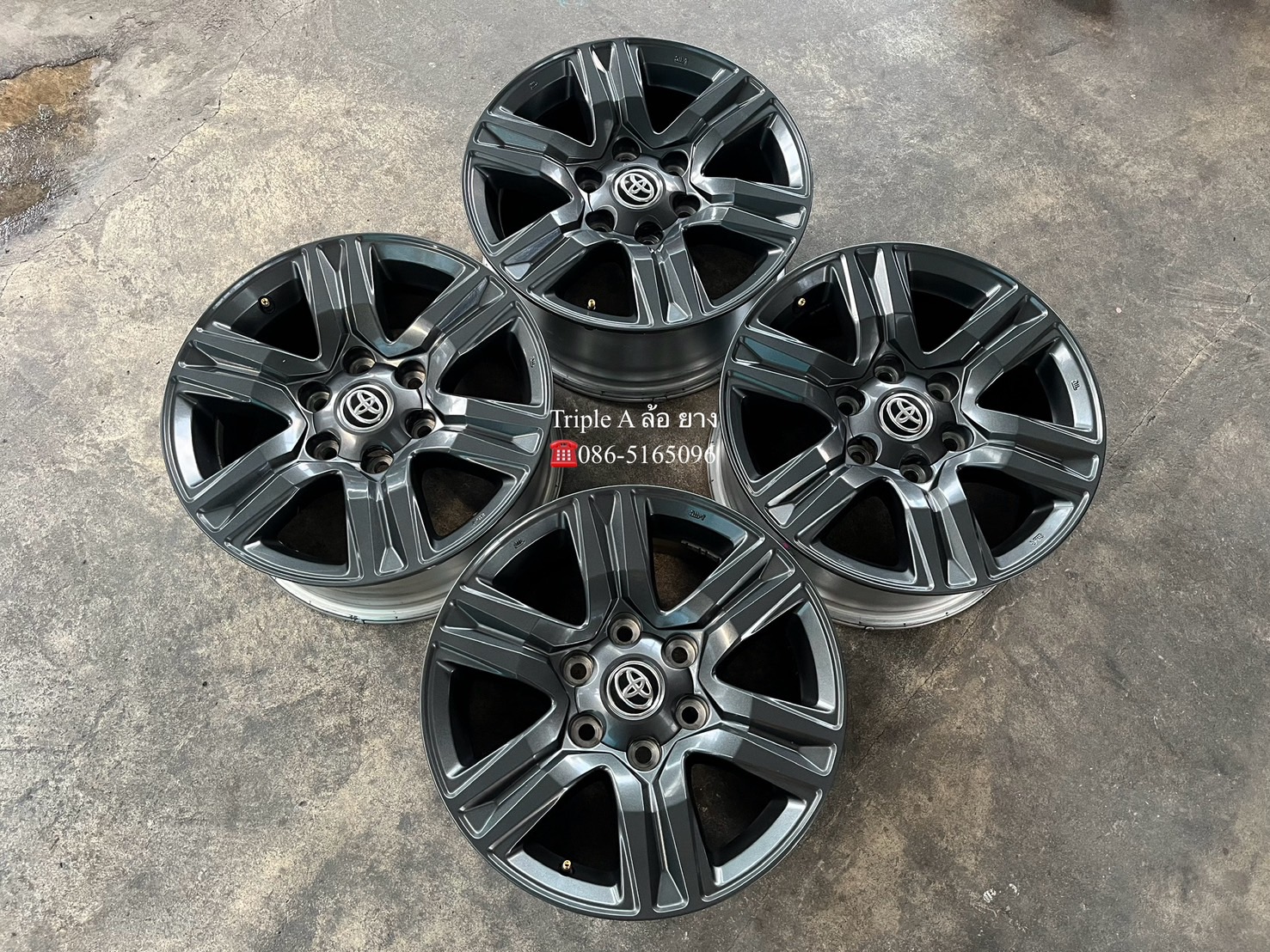 ✨ล้อแม็ก✨Toyota Revo รุ่นใหม่ ขอบ 17💖สภาพสวยมาก💖