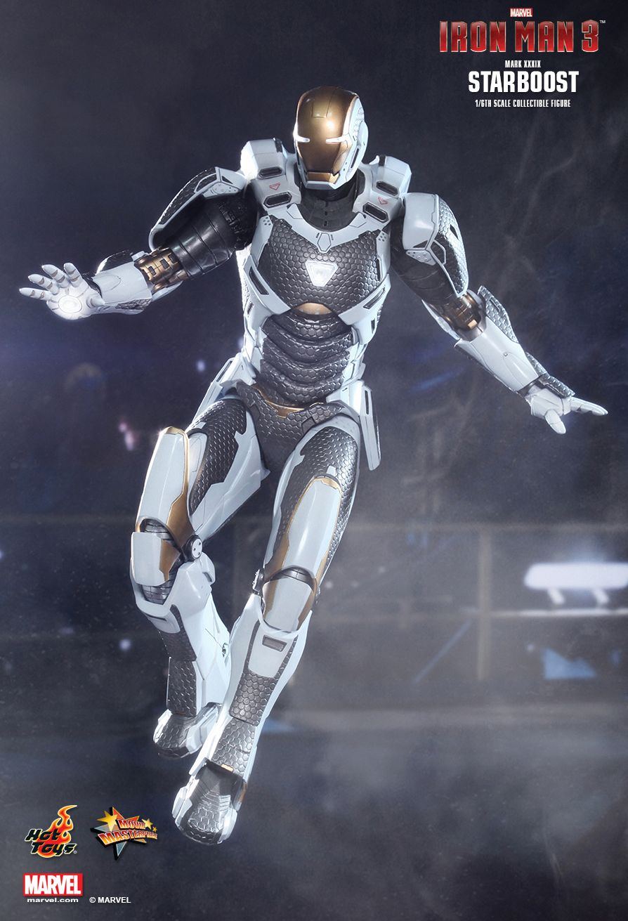 Hot Toys MMS214 IRON MAN 3 - STARBOOST (MARK XXXIX)