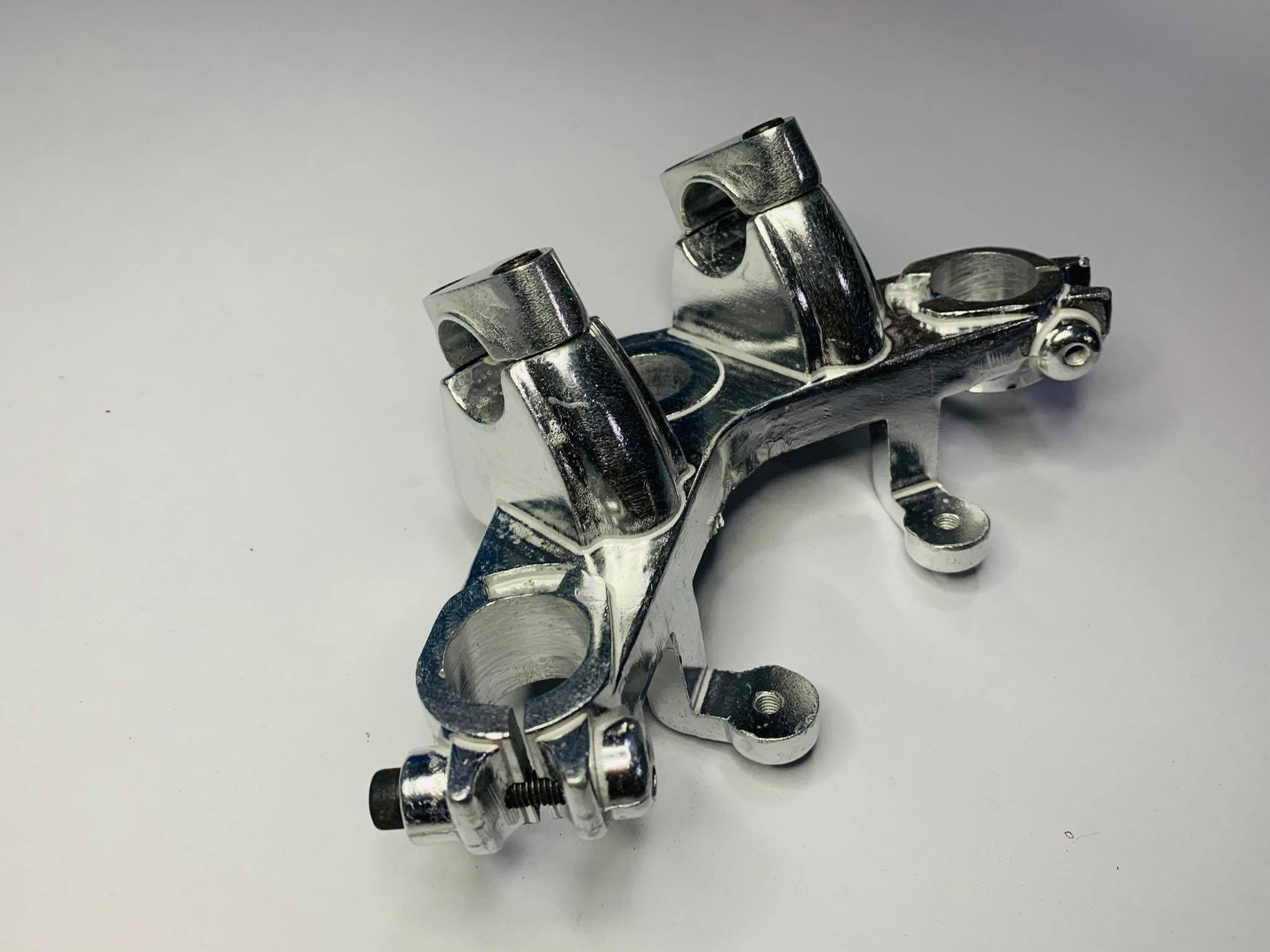 แผงคอโนวาs เทน่า แบบนูน เหล็กชุบ เกรดAAA