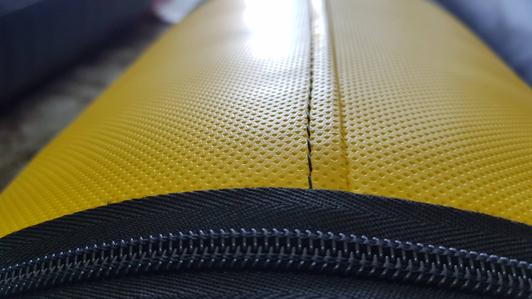 กระสอบทรายตั้งพื้นรุ่นกลางสีเหลือง