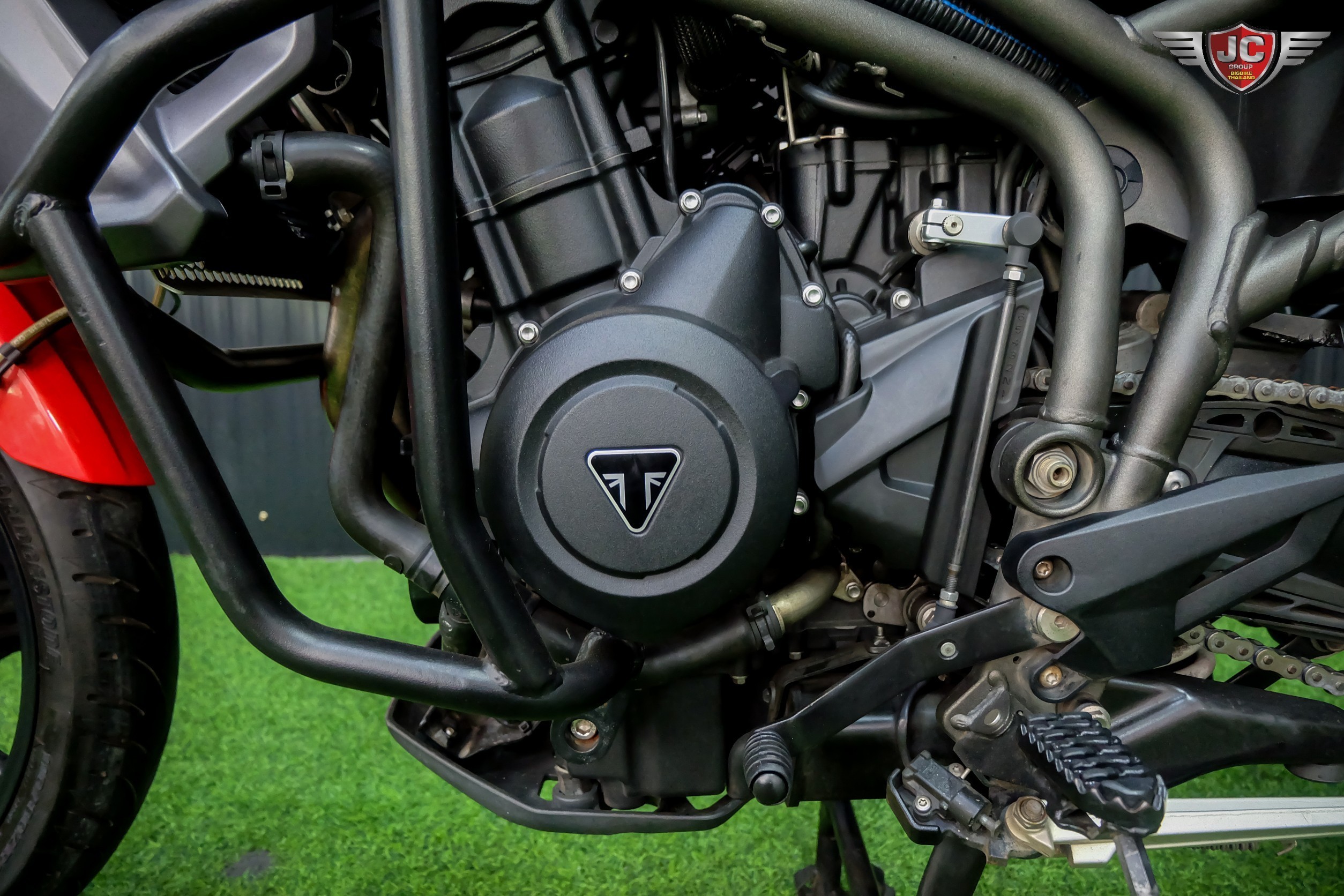 🐯 เสือส้มมาแล้ววว....เอาใจสาย Touring กันหน่อย 🤗 Tiger800XRT จดปี2017 Top สุดในรุ่นล้อแม็ค‼️