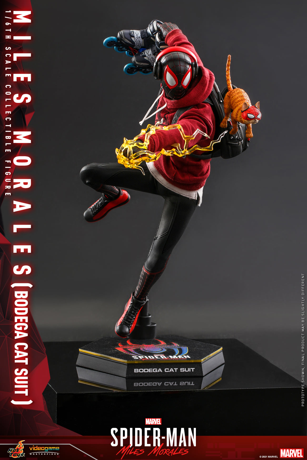 Hot Toys VGM50 1/6 Marvel’s Spider-Man: Miles Morales - Miles Morales (Bodega Cat Suit)