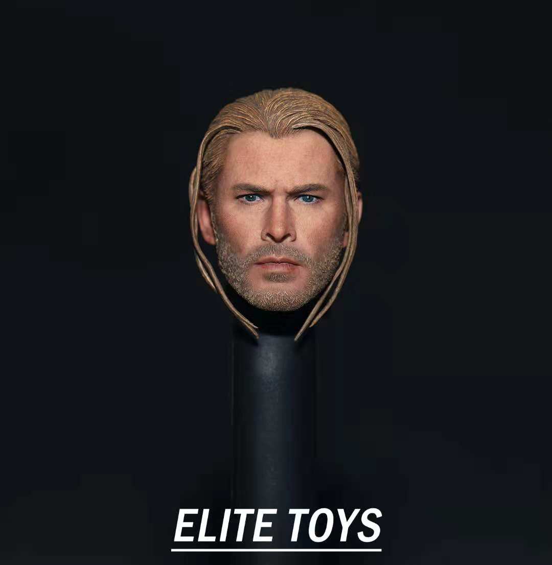 ELITE TOYS ET005 Thor's headsculpt braid hairstyle