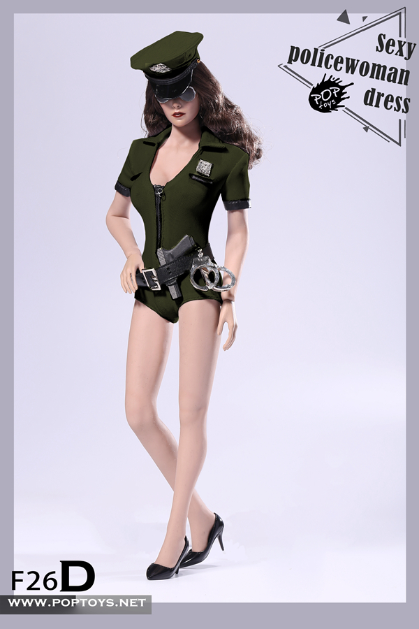 POPTOYS F26A-D Cosplay Sexy Policewoman suit 4 colour