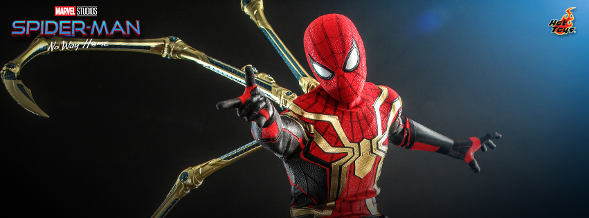 Hot Toys MMS624 1/6 Spider-Man: No Way Home - Spider-Man Integrated Suit (Deluxe Version)