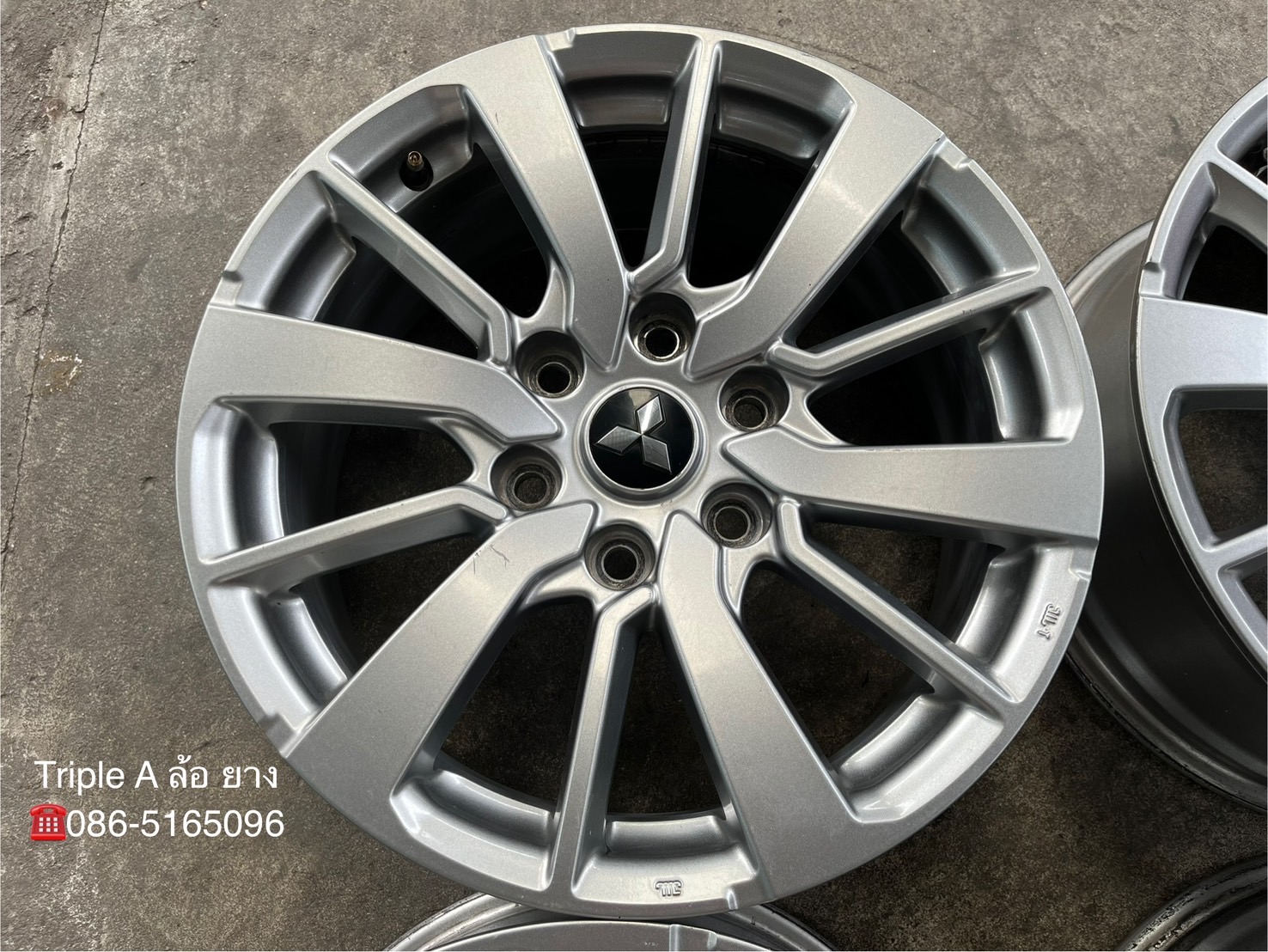 ✨ล้อแม็ก 6รู139✨Mitsu Pajero ขอบ 18💖สภาพดี💖