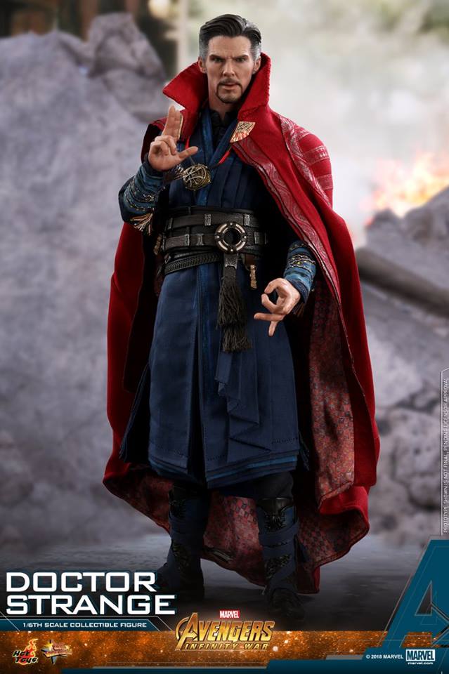 Hot Toys MMS484 AVENGERS INFINITY WAR - DOCTOR STRANGE + DJ-CUSTOM AS001 1/6 THE IMAGES OF IKKON
