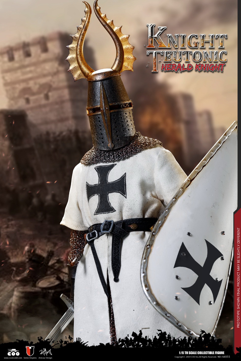 COOMODEL SE055 / SE056 / SE057 1/6 SERIES OF EMPIRES (DIE-CAST ALLOY)