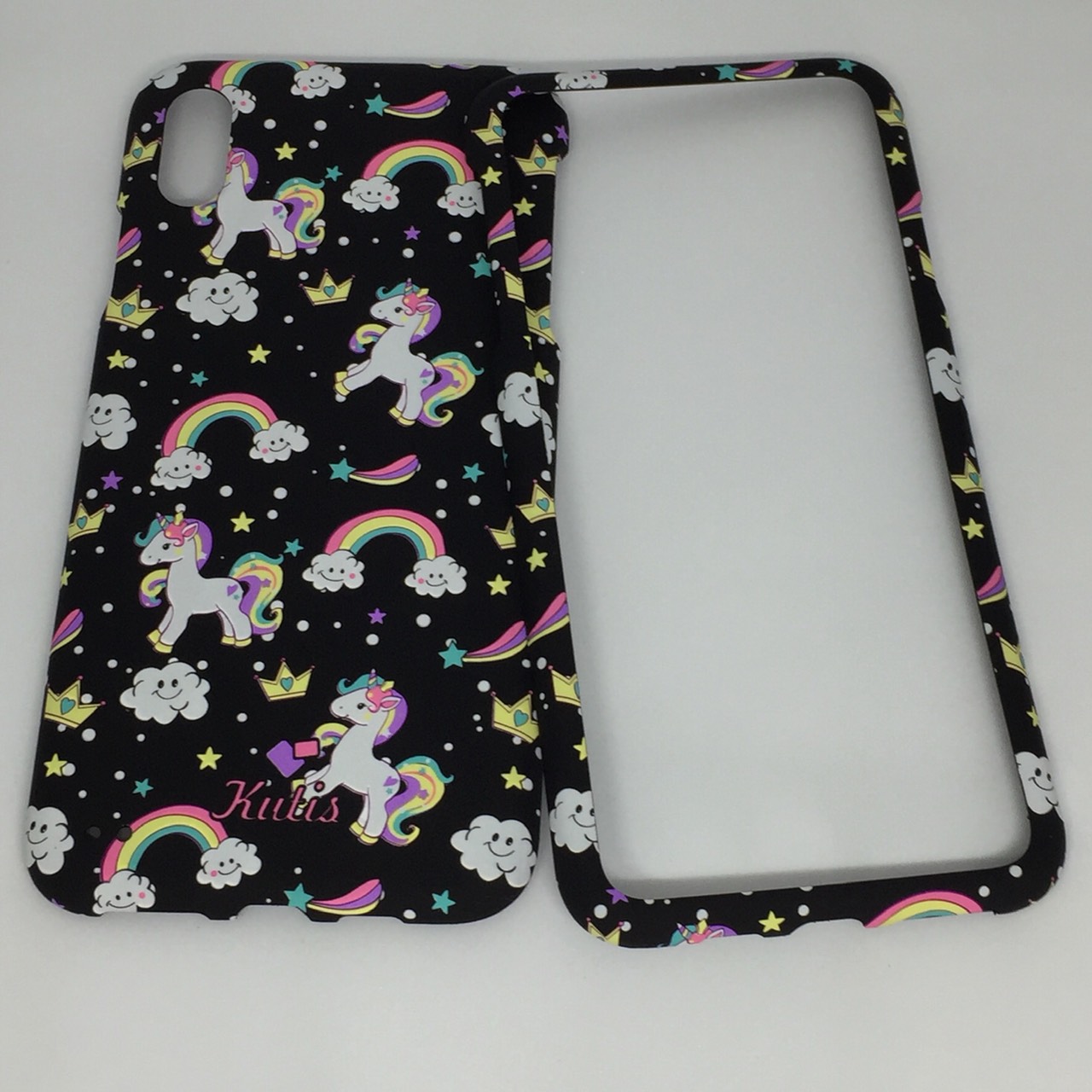 เคสคูทิส (Kutis) ไอโฟนXSMAX(ลาายม้าโพนี่สีดำ)