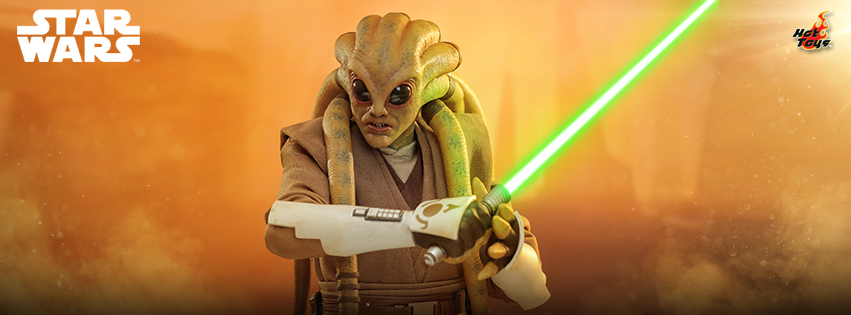 Hot Toys MMS751 Star War Episode III: Revenge of the Sith - Kit Fisto