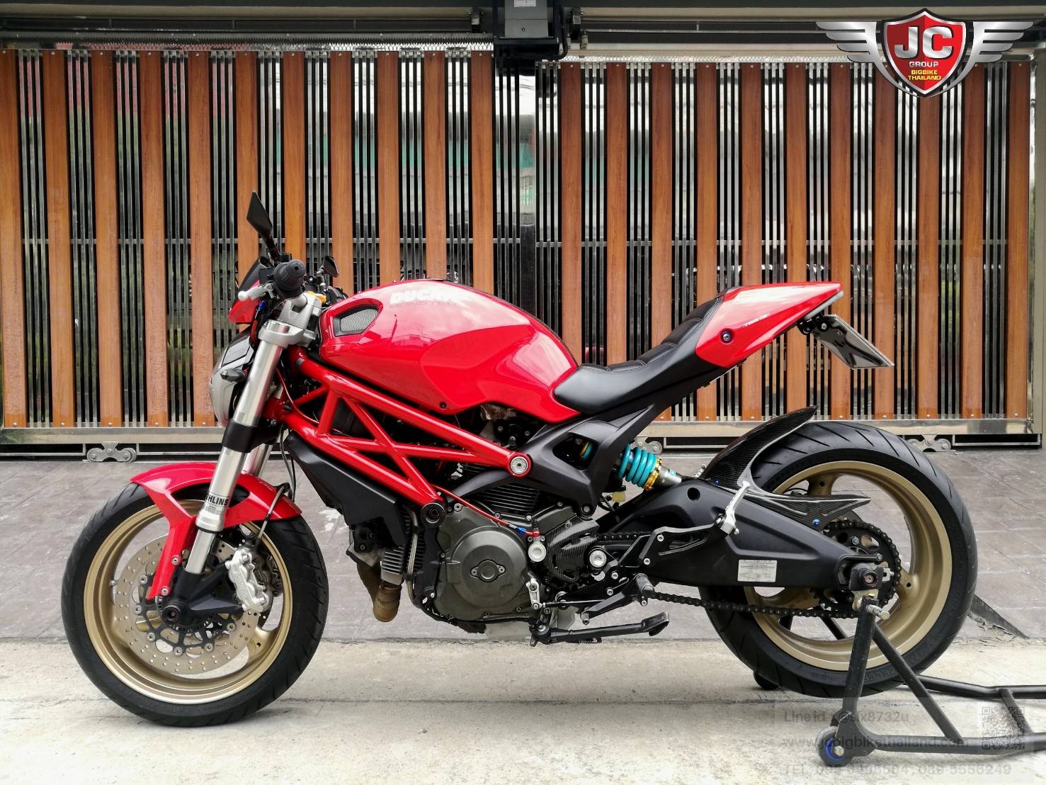 DUCATI Monster795(abs)---จดทะเบียน2013 รถบ้านแท้ๆแต่งเต็ม