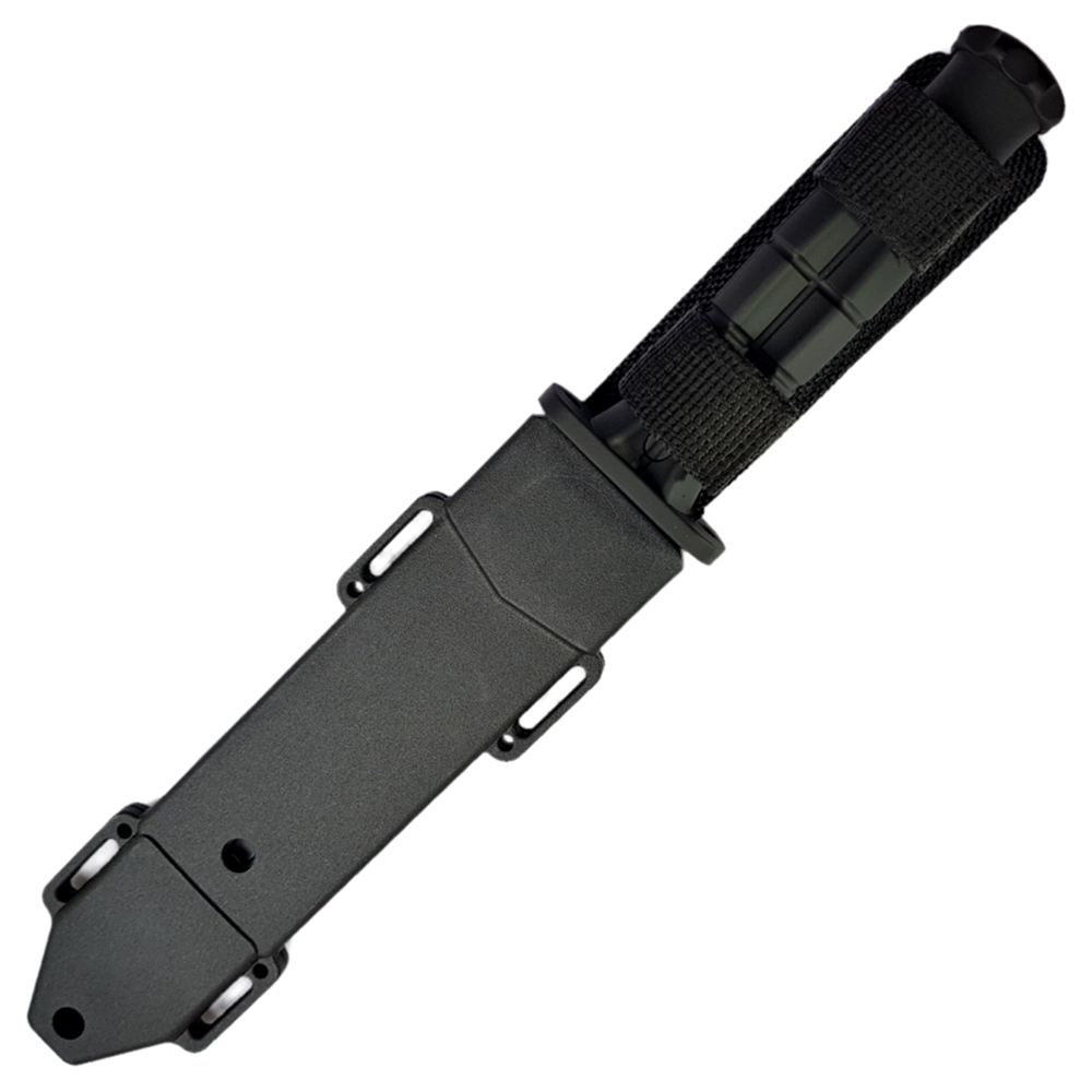 มีดใบตาย Columbia 5568A ใบมีด 2 คม ขนาด 11.8 นิ้ว (30 ซม.) พร้อมปลอกมีดพลาสติก ABS สำหรับเก็บมีด