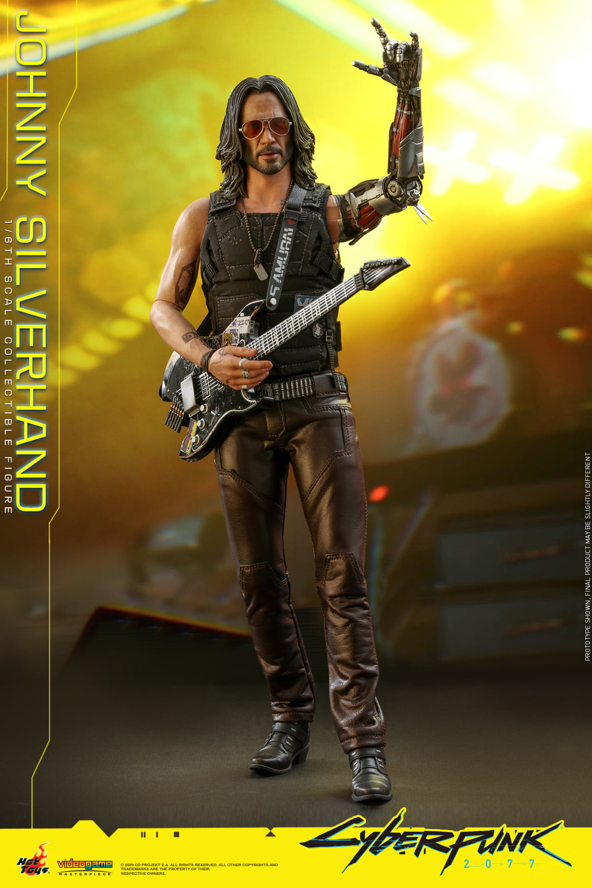 Hot Toys VGM47 1/6 Cyberpunk 2077 - Johnny Silverhand