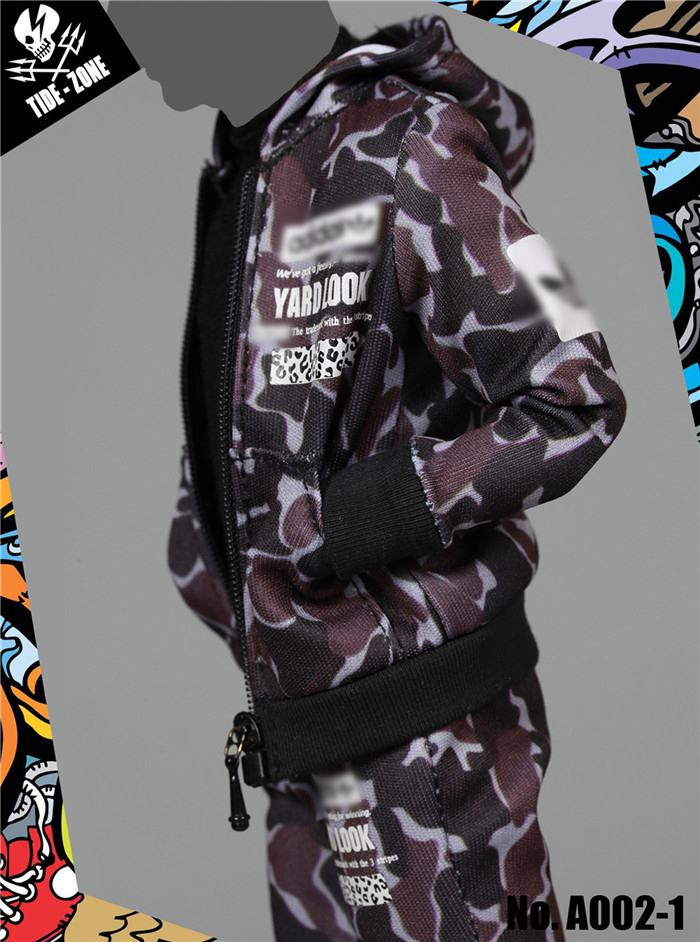 TIDE-ZONE A002 Sports Camouflage Outfits