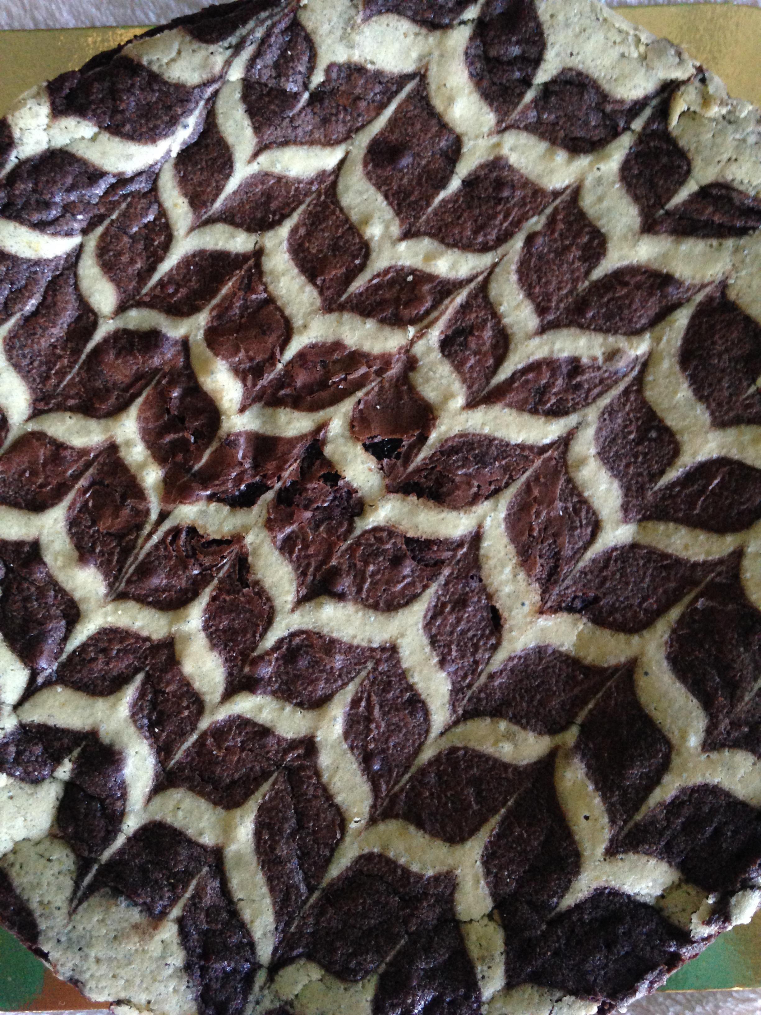 เค้กม็อคค่าฟัดจ์บราวนี่ (ขนาด 2 ปอนด์) / Mocha Fudge Brownie Cake (2 Pound / 7'' x 7")