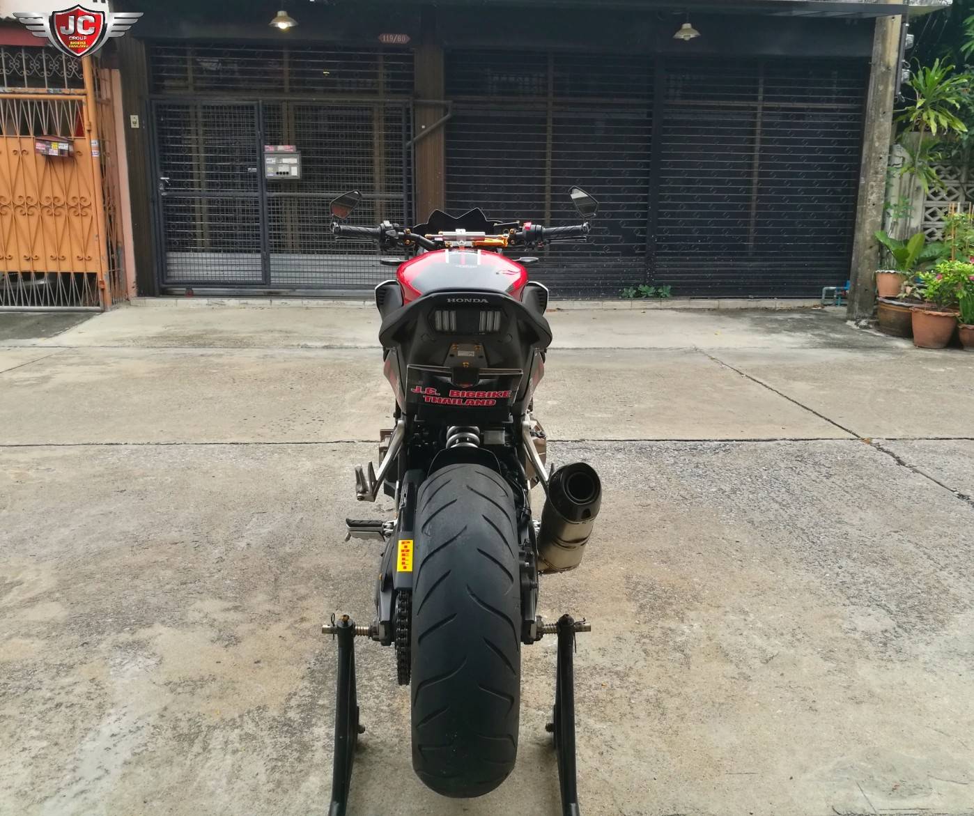 นางฟ้าแต่งเต็ม CB650F LED ไมล์แท้หมื่นกว่าโล