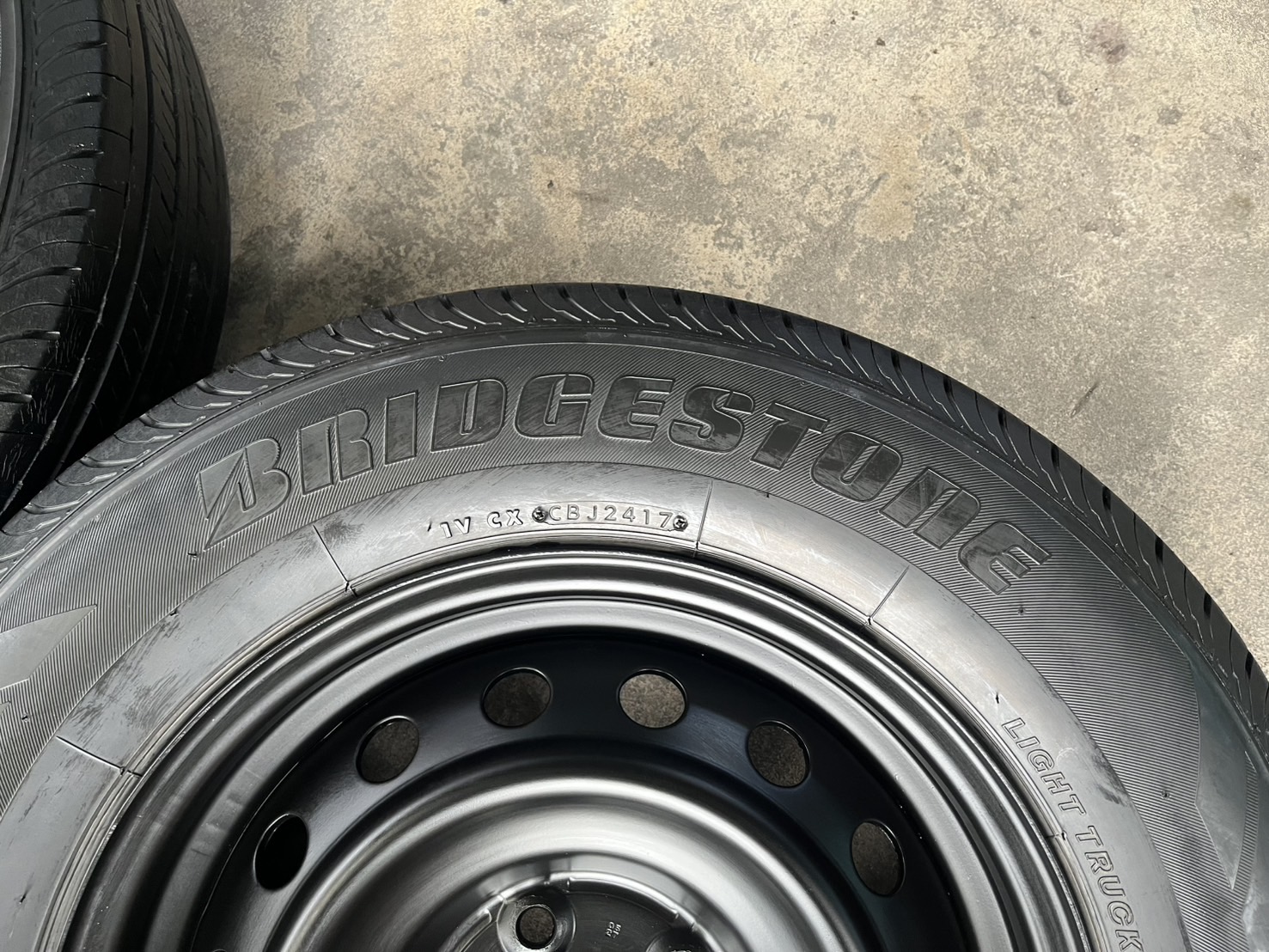 ✨ล้อกระทะแถมยาง✨5รู114 Toyota ขอบ 16 สีดำ