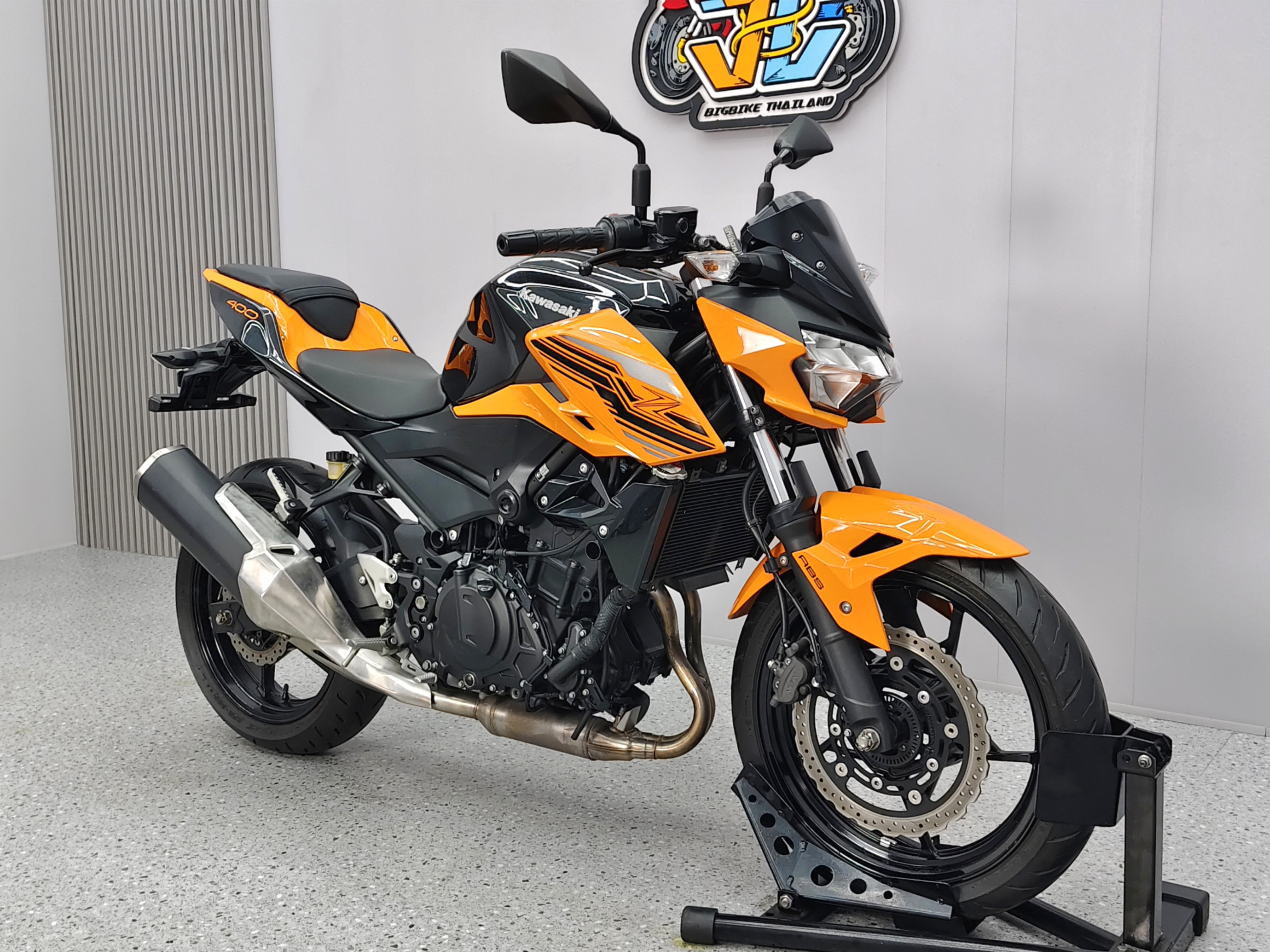 ❌️ ร้าน นี้ ไม่ กรอ ไมล์ ❌️ #Z400_ABS จดทะเบียนปี 2020‼️สภาพแฝดป้ายแดง✨"น้องส้มสายเขียว" สีใหม่เลยจ้า