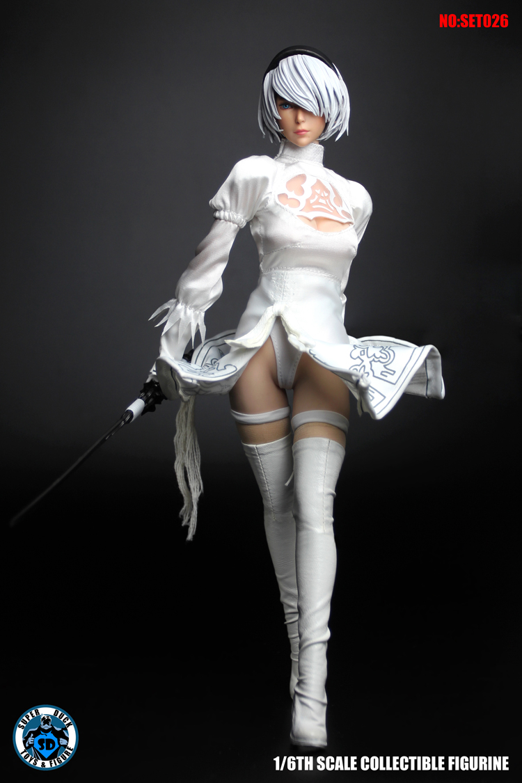 SUPER DUCK SET026 1/6 Cosplay Series - Sexy Mannequin White Suit