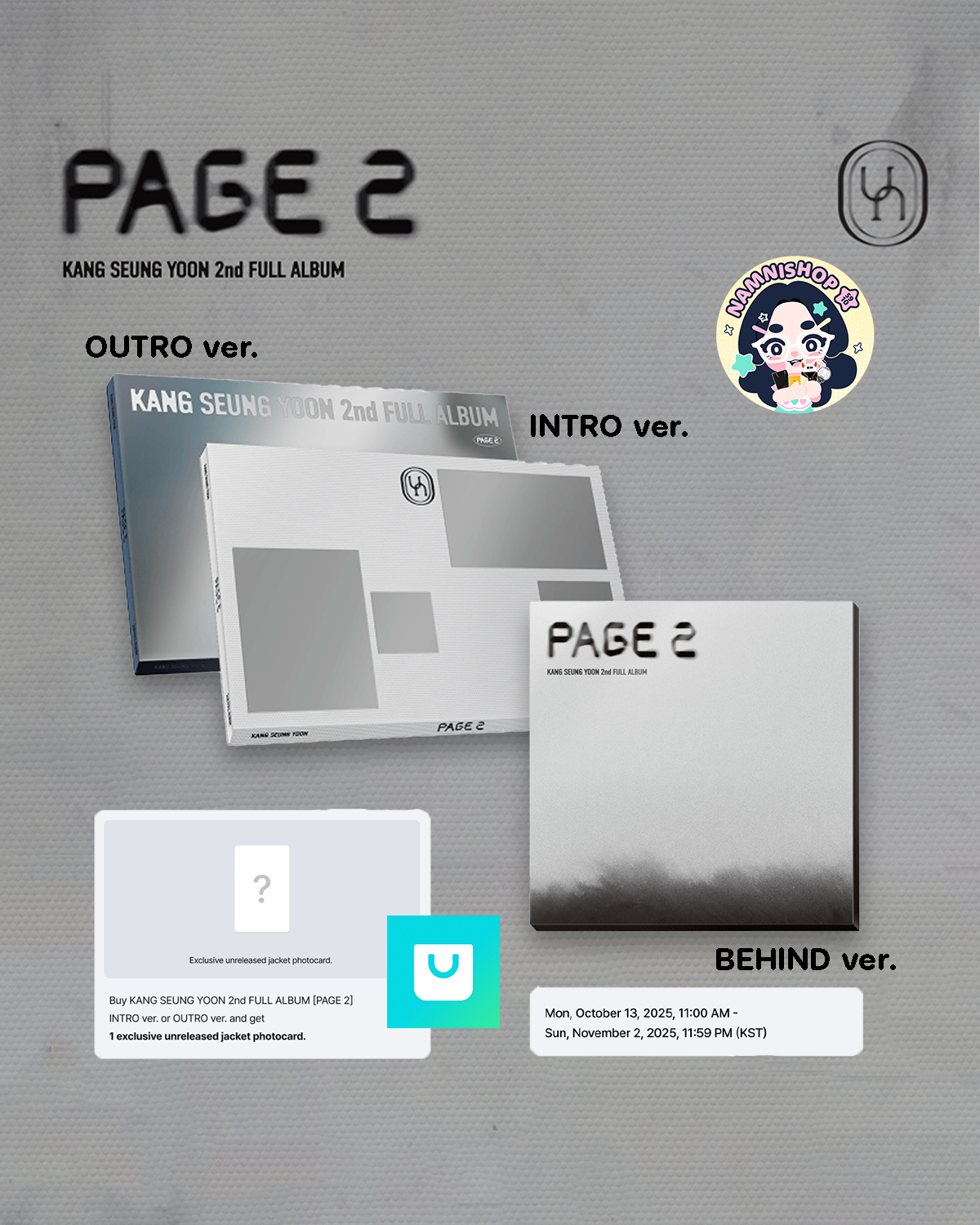 [PRE] WINNER KANG SEUNG YOON 2nd FULL ALBUM [PAGE 2]