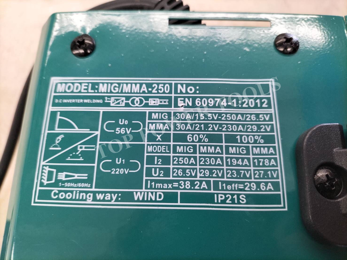 ตู้เชื่อม 2ระบบ MIG/MMA-250 SH197 MAILTANK