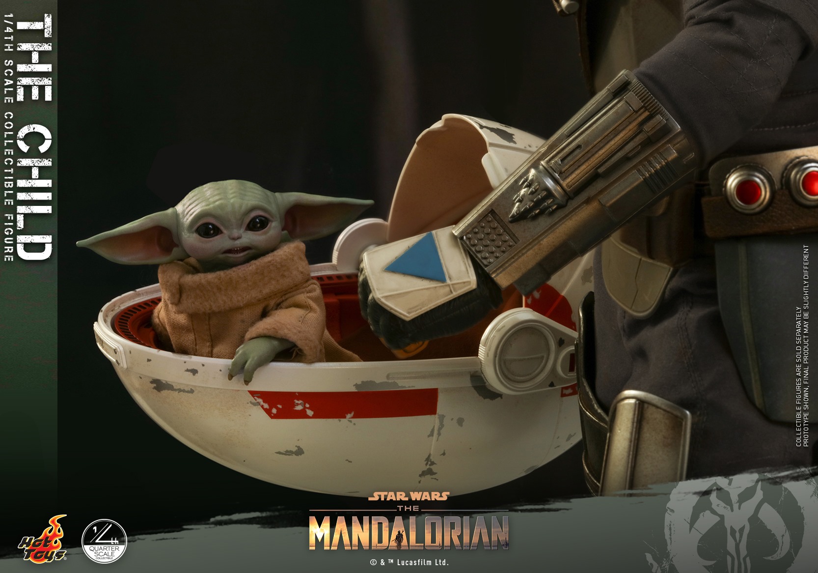Hot Toys QS018 1/4 Star Wars™ The Mandalorian™ - The Child