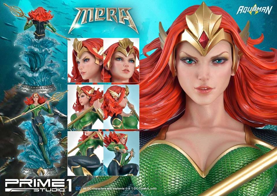 Prime 1 Studio MMDC-33 Aquaman (Comics) Statue 1/3 Scale - Mera