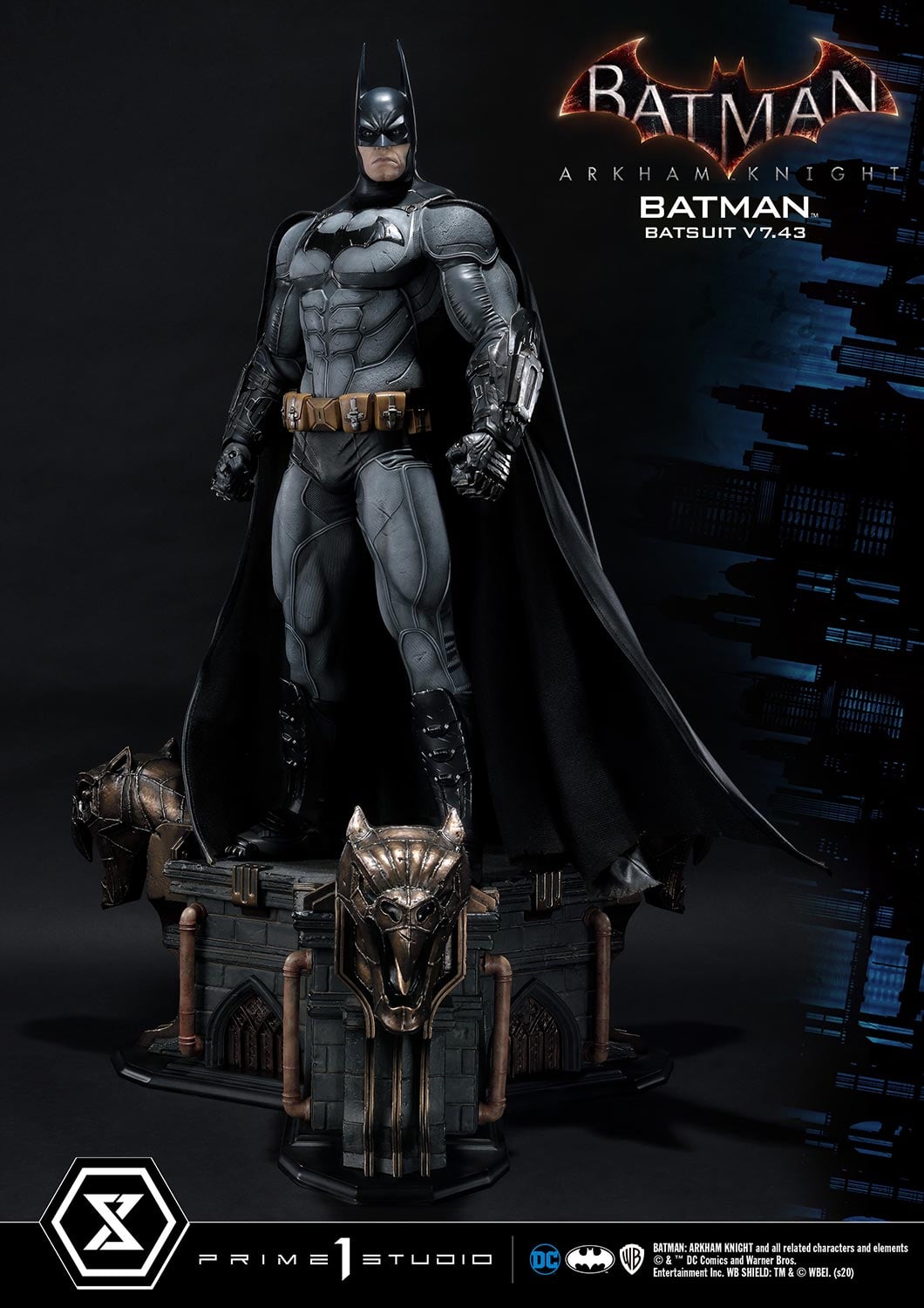 Prime 1 Studio MMDC-45 1/3 Batman Arkham Knight - Batman Batsuit V7.43