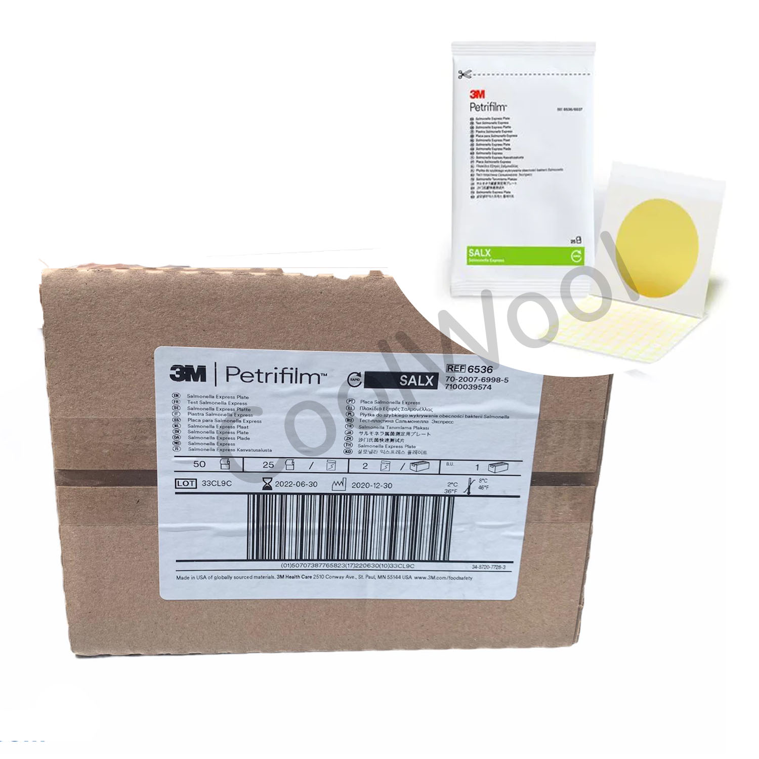 Neogen™ Petrifilm Salmonella Express Plates (50แผ่น/แพ็ค)-แผ่นทดสอบแซลมอลแนลลา