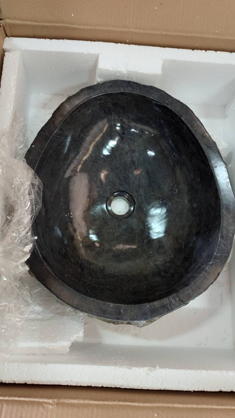 สวยจริง ไม่จกต่าง อ่างล้างหน้าหินธรรมชาติ พร้อมขายสุดๆ