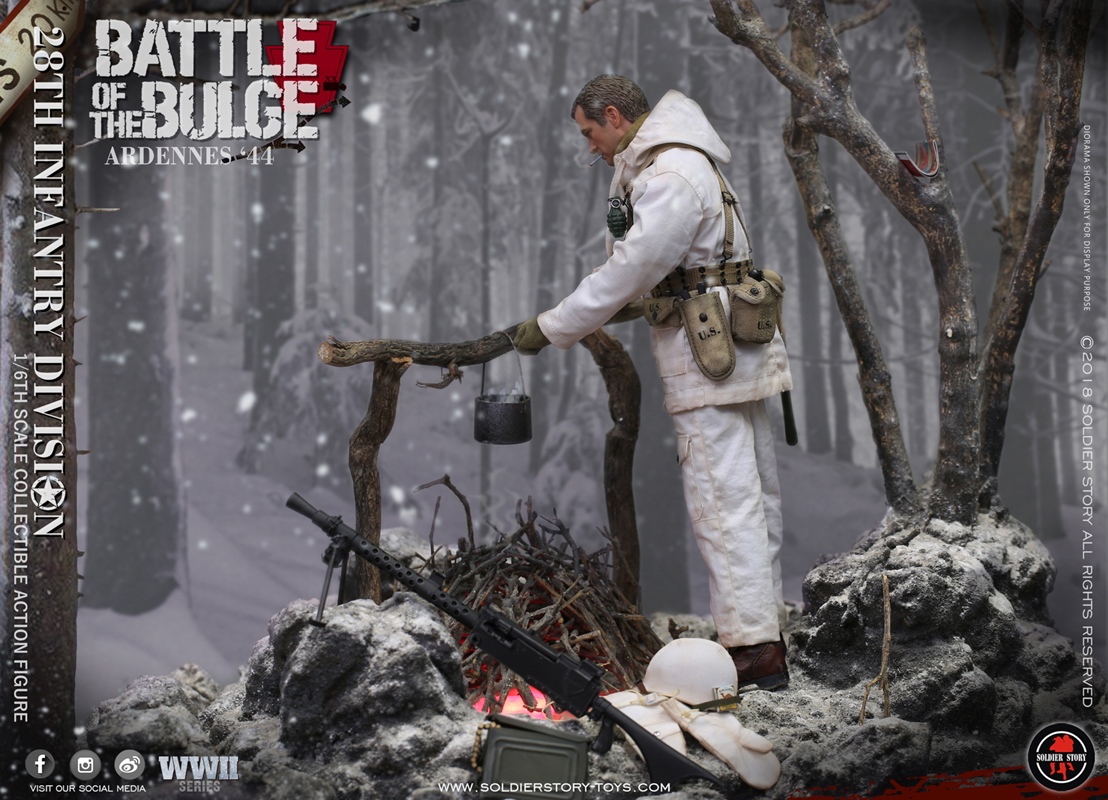 Soldier Story SS-111 WWII Series 28th Infantry Division 1/6 Battle of the Bulge - Ardennes '44