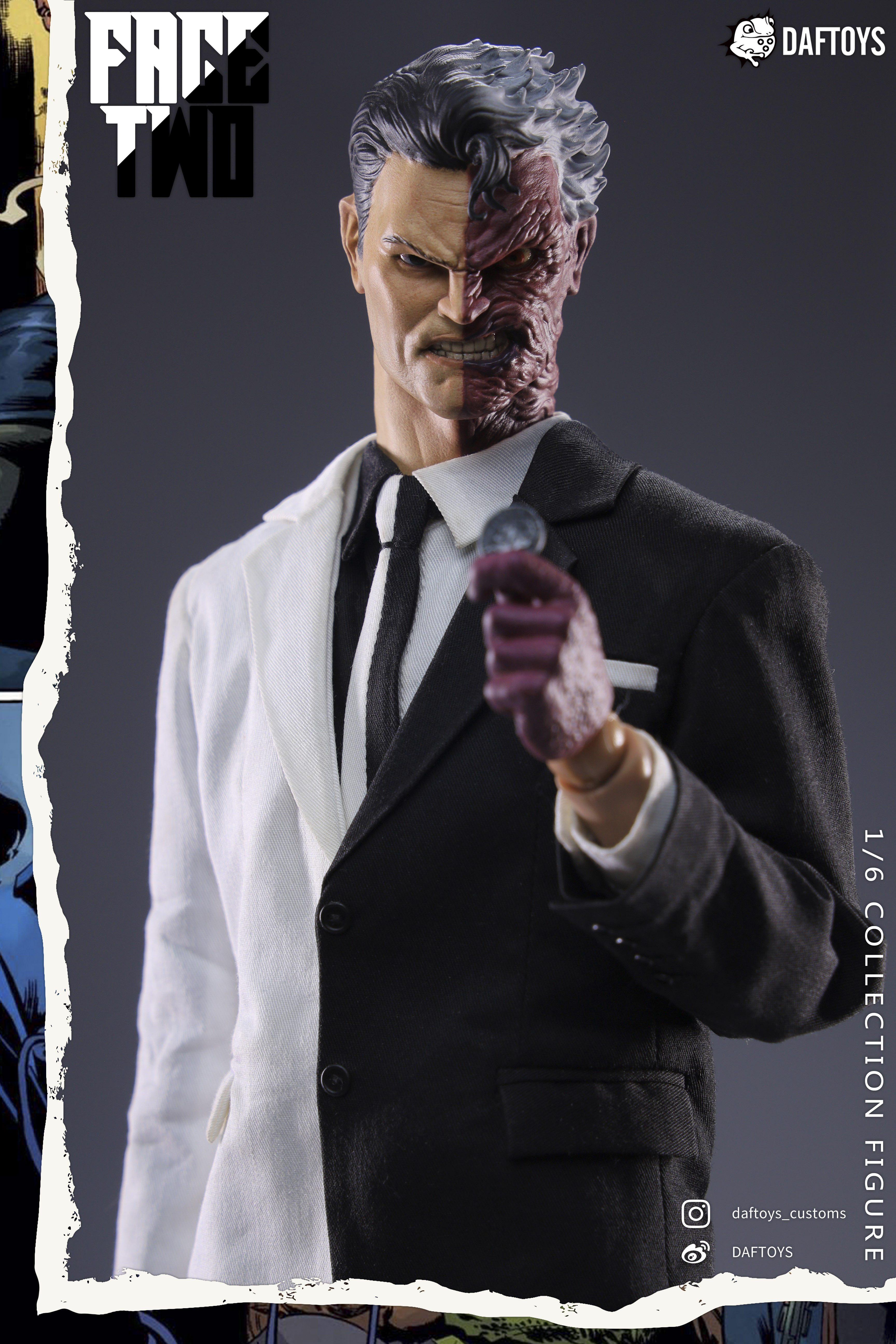 DAFTOYS F09 1/6 FACE TWO
