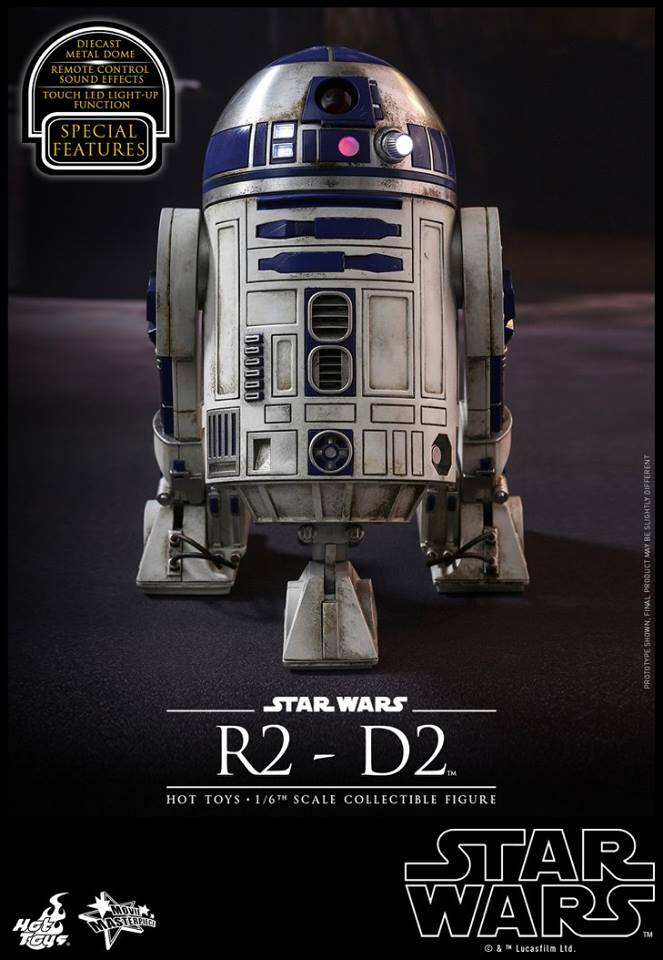 Hot Toys MMS408 STAR WARS: THE FORCE AWAKENS - R2-D2