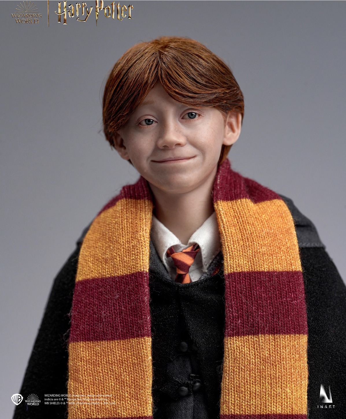 INART x Queen Studios A010D1 Harry Potter and the Philosopher's Stone - Ron Weasley (Deluxe Version) [Hair Transplant Headsculpt]