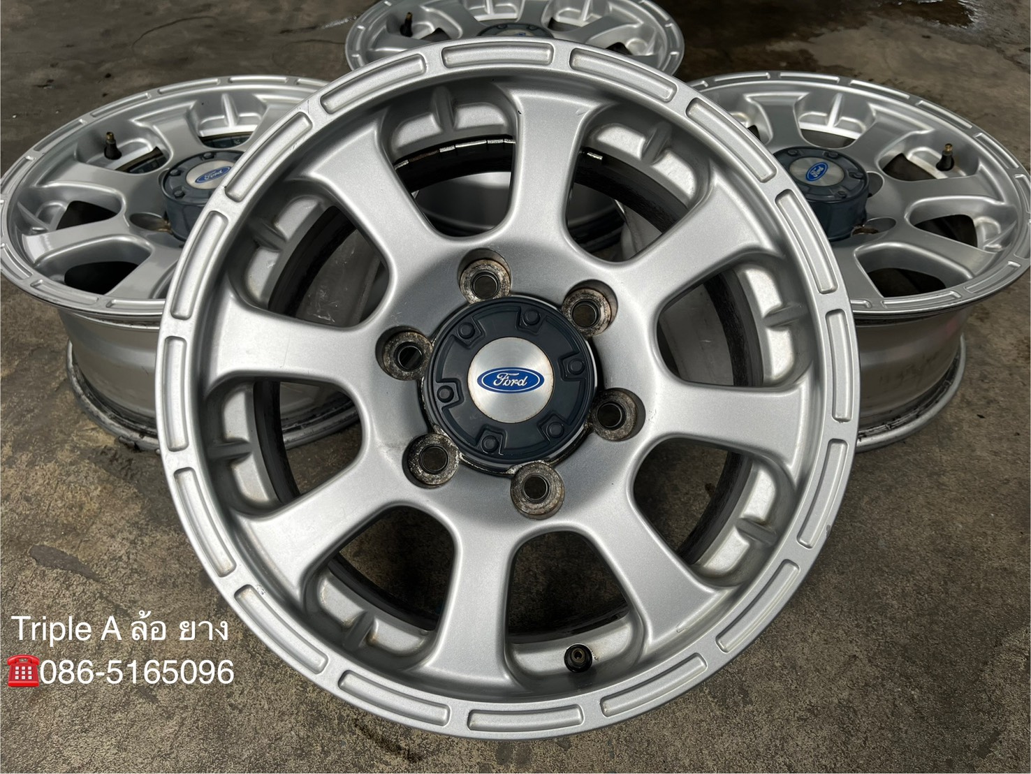 ✨ล้อแม็ก✨6รู139✨Ford Ranger ขอบ 15💖สภาพสวย💖