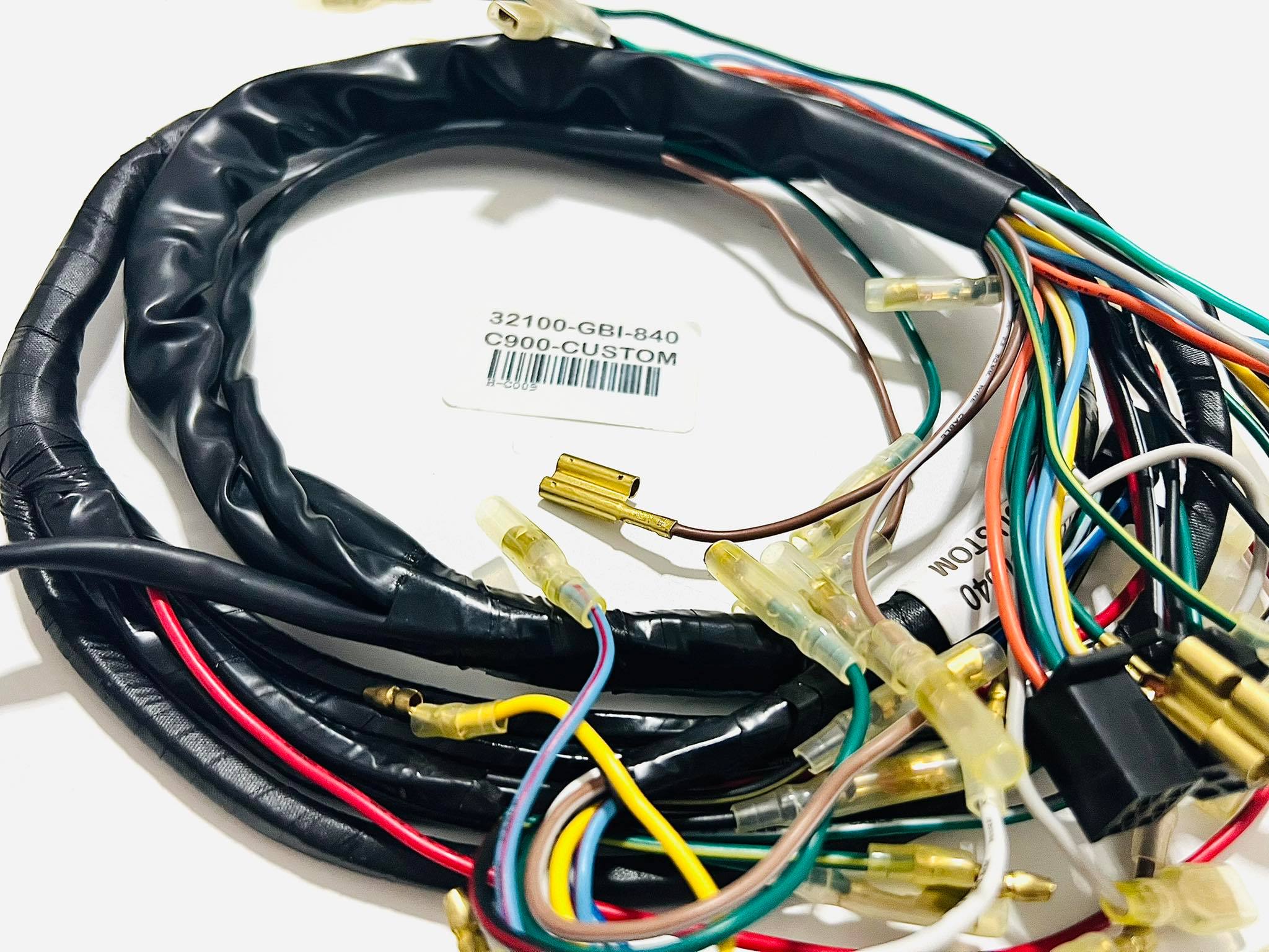 ชุดสายไฟคัสตอม c900 สตาร์ทมือ นบ