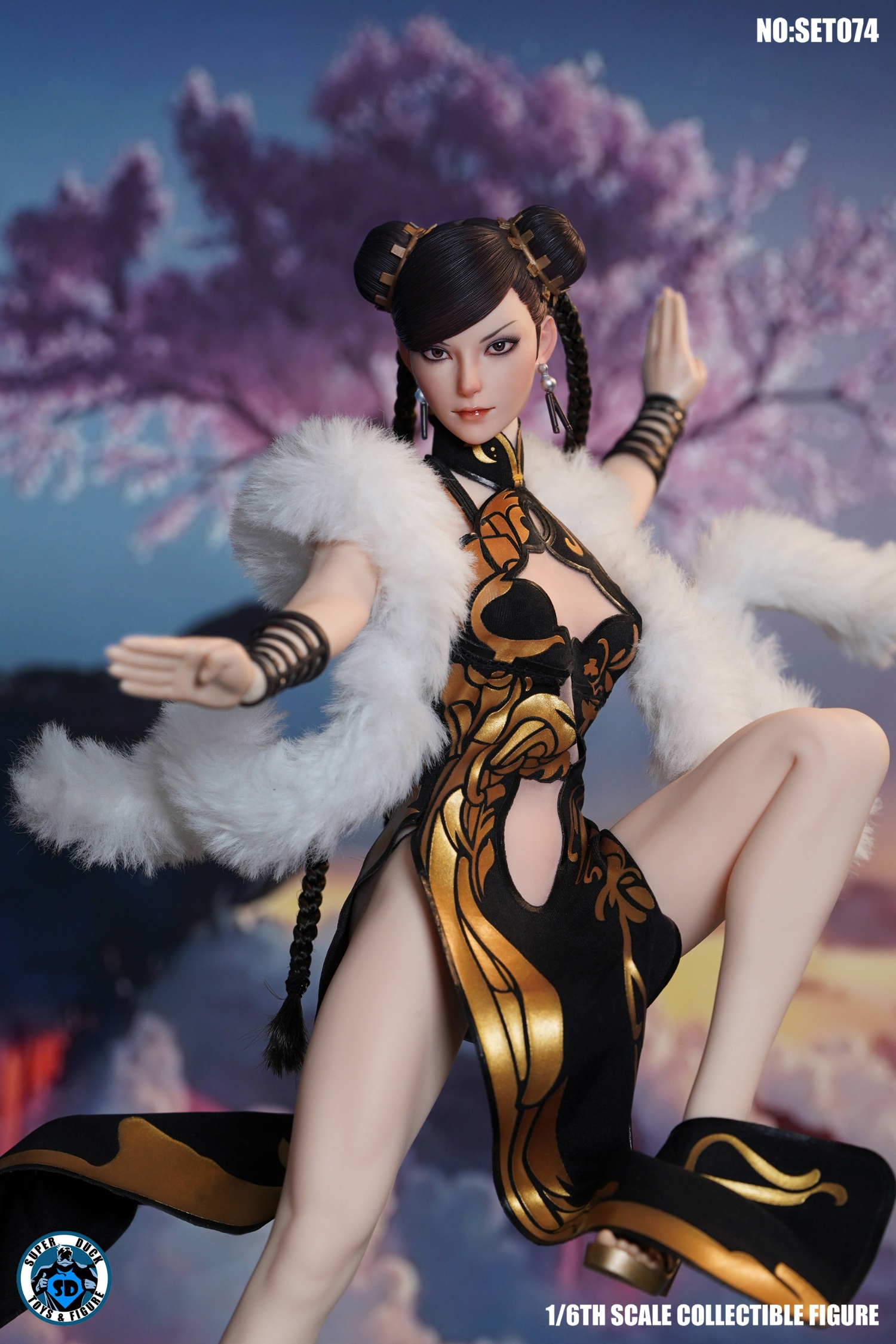 SUPER DUCK SET074 1/6 Kung Fu Goddess Cheongsam
