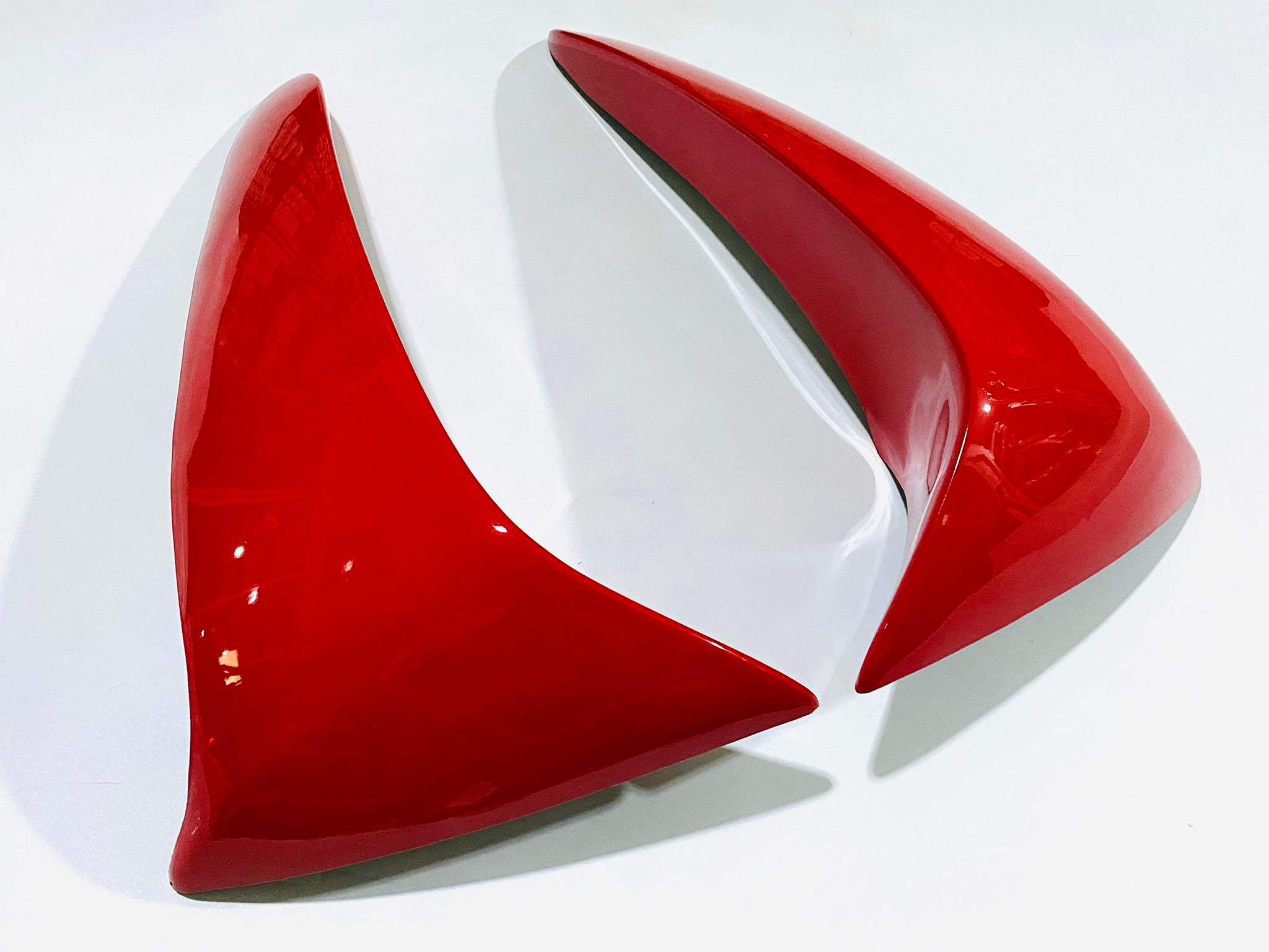 บังลมเวฟ125r s ปี2004 สีแดง