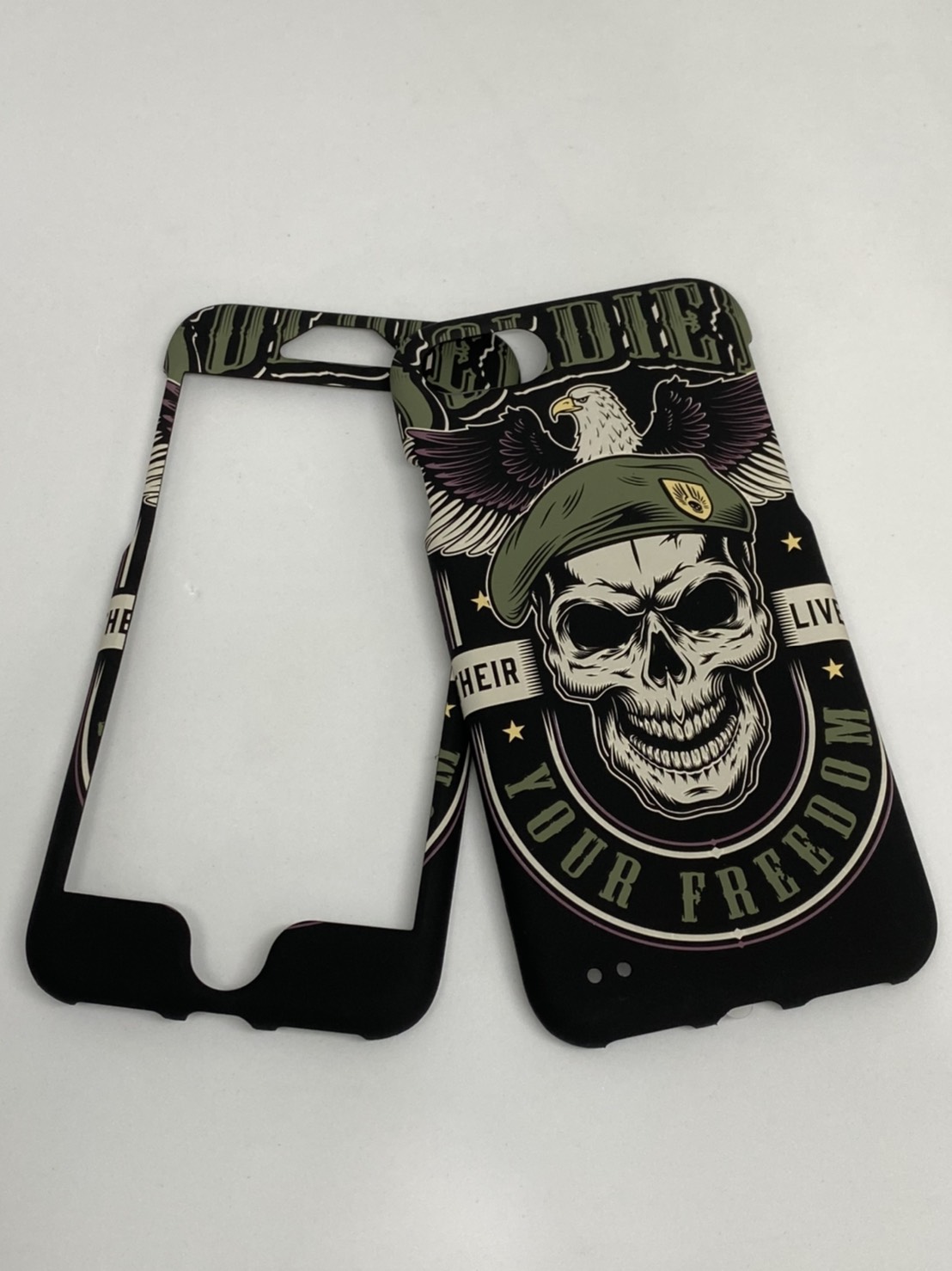 เคสคูทิส(Kutis)เคสไอโฟน7,8,SE2020(ลายYourFreedom)มาใหม่ เคสประกบหน้า-หลัง เคสเรืองแสง เคสลายวินเทจ ร้านSuperhero Klongthom