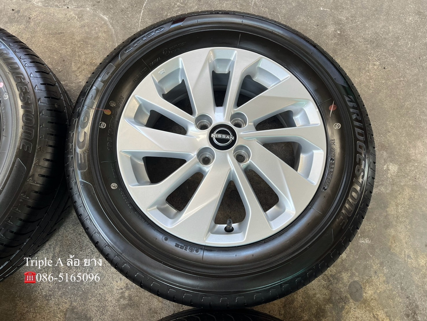 ✨ล้อแม็กพร้อมยางป้ายแดง✨Nissan Almera รุ่นใหม่ ขอบ 15💖ใหม่กริ๊บ💖