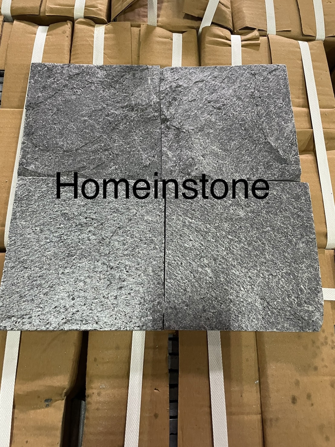 ปูตรงไหนก็สวย หิน Silver Grey ปูลานจอดรถ ถนน และทางเดิน