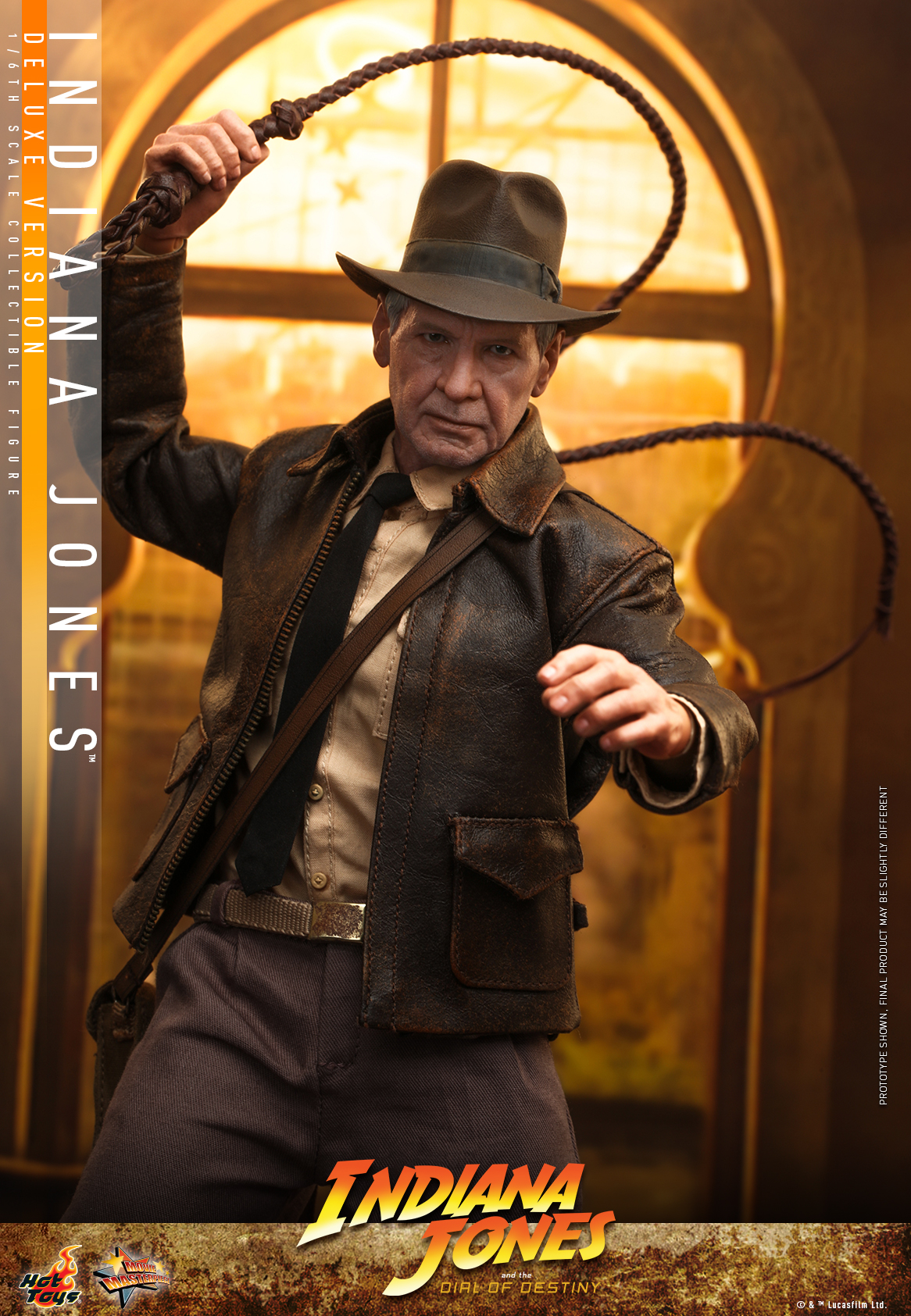 Hot Toys MMS717 1/6 Indiana Jones and the Dial of Destiny - Indiana Jones (Deluxe Version)